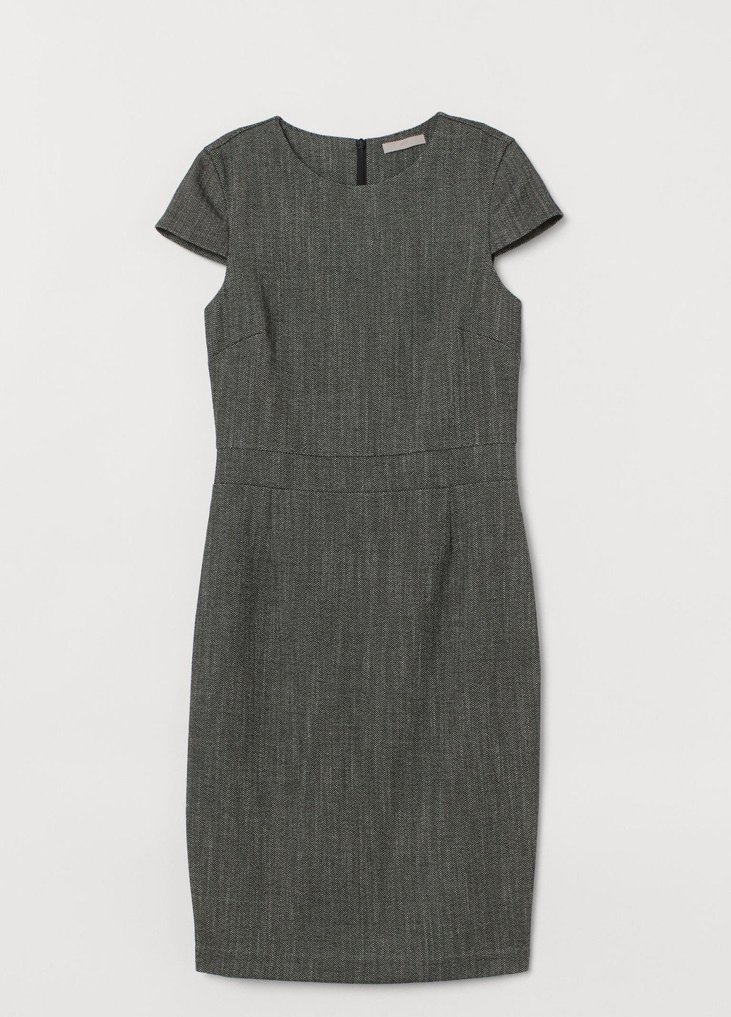 Темно-сіра кежуал сукня H&M меланжева