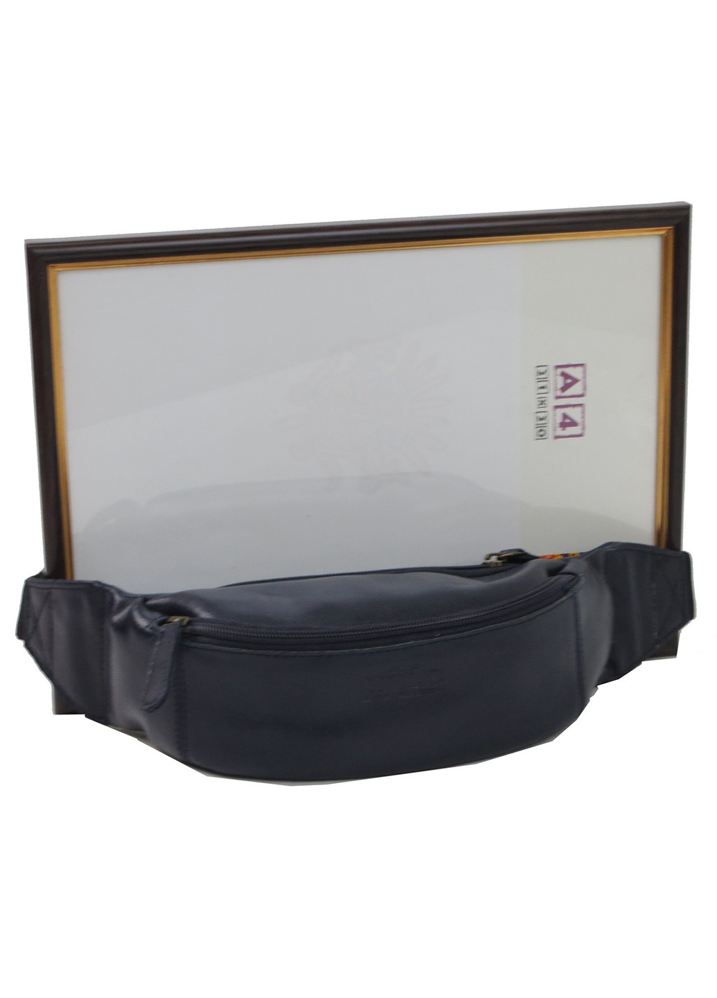 Мужская кожаная поясная сумка-бананка 24х8,5х9 см Always Wild (252132767)