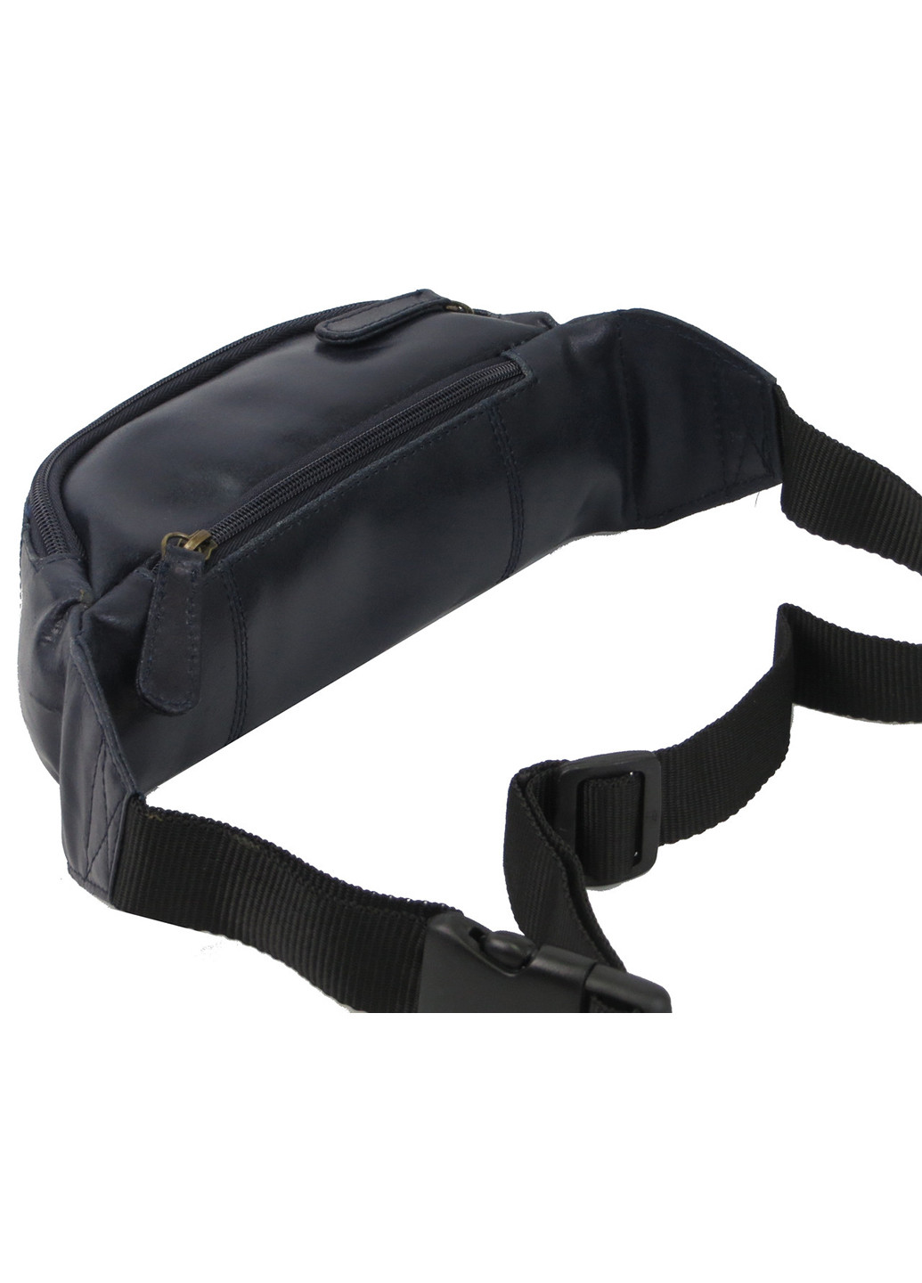 Мужская кожаная поясная сумка-бананка 24х8,5х9 см Always Wild (252132767)