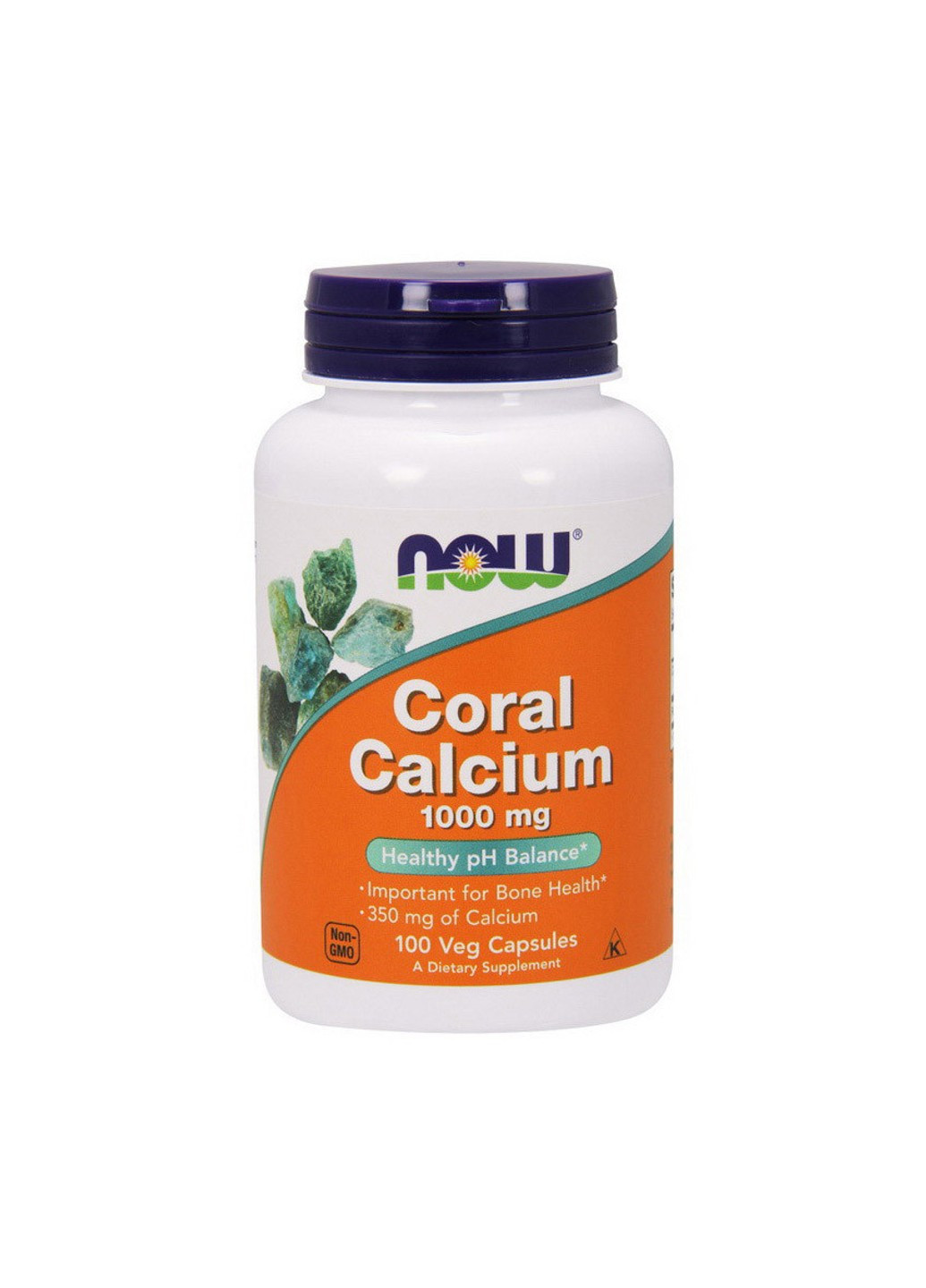 Коралловый кальций Coral Calcium 1000 mg (100 капс) нау фудс Now Foods (255408398)