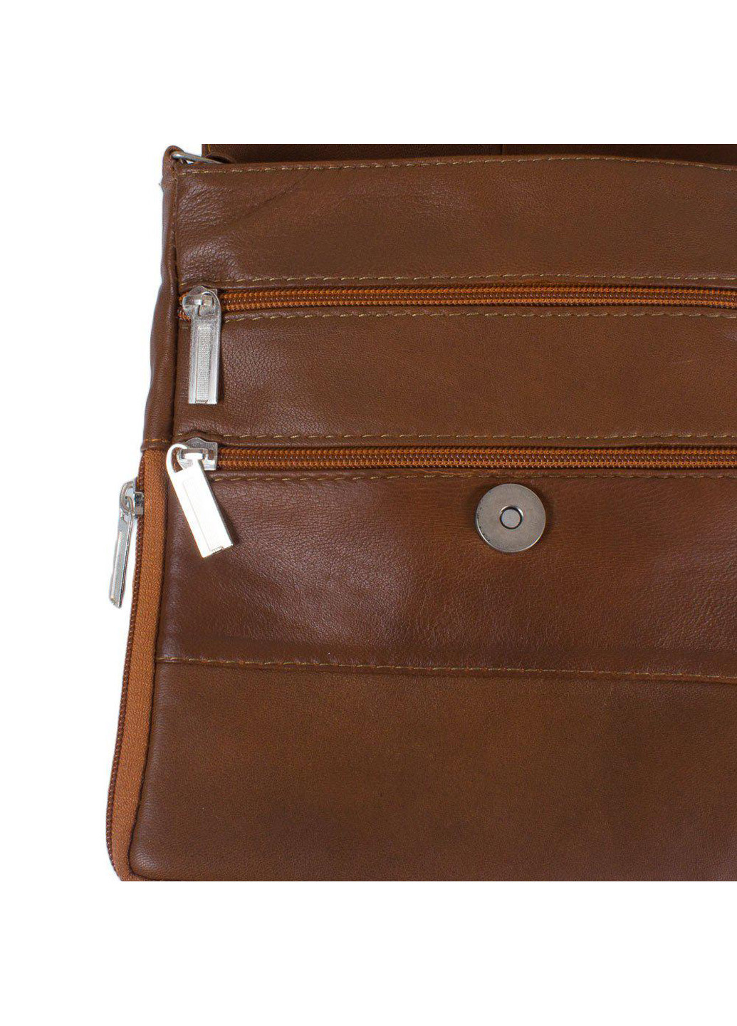 Жіноча шкіряна сумка-почтальонка 19,5х21х2 см TuNoNa (195547337)