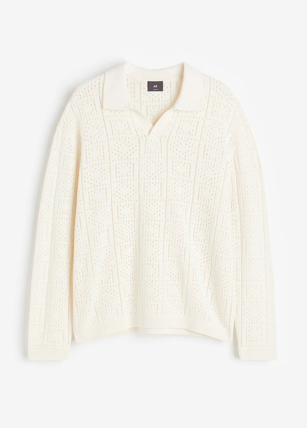 Кремовый демисезонный свитер джемпер H&M