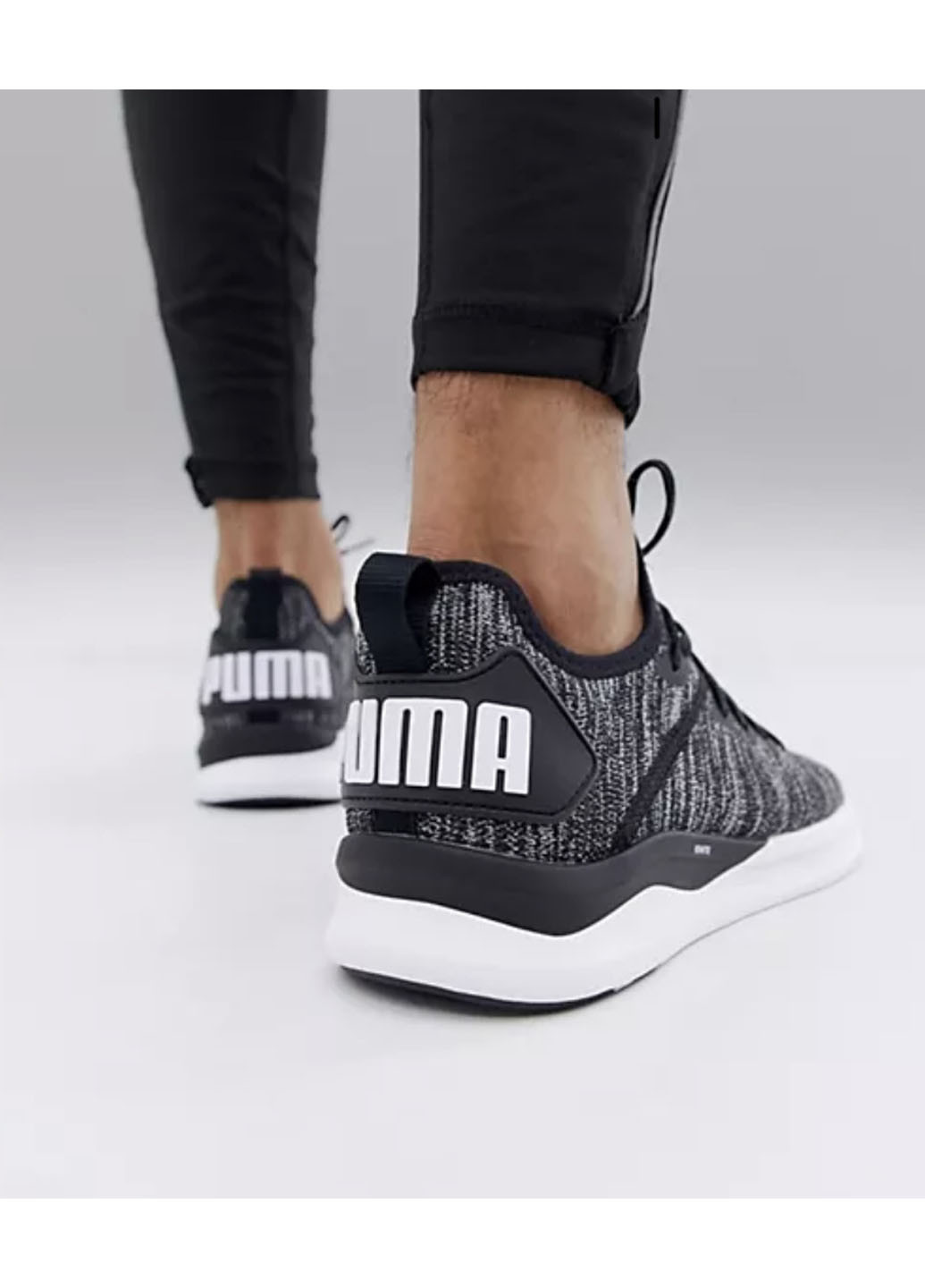 Puma ignite flash evoknit black shoes cheap