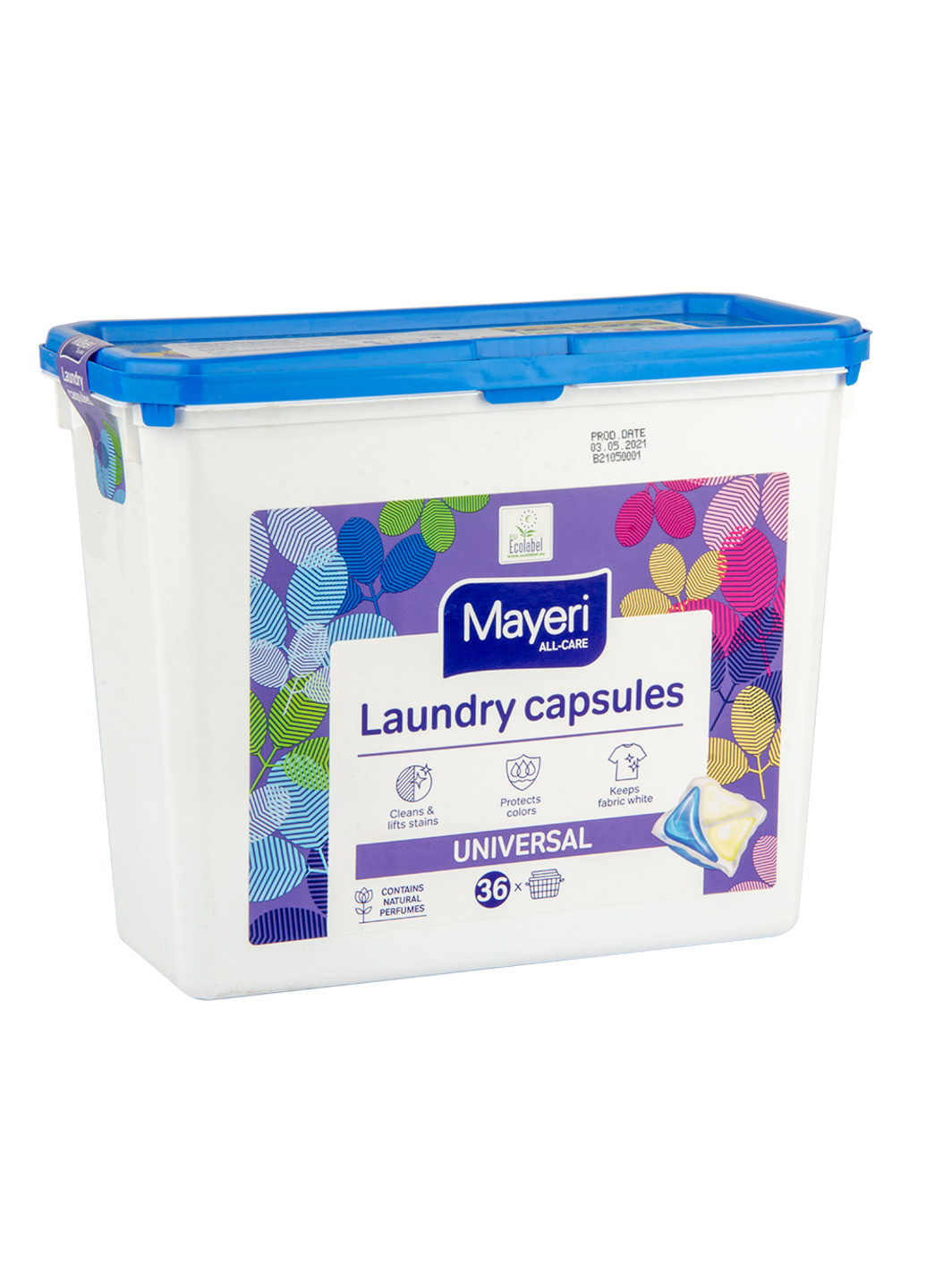 Гель-капсули для прання універсальні 36 прань Mayeri (231229307)