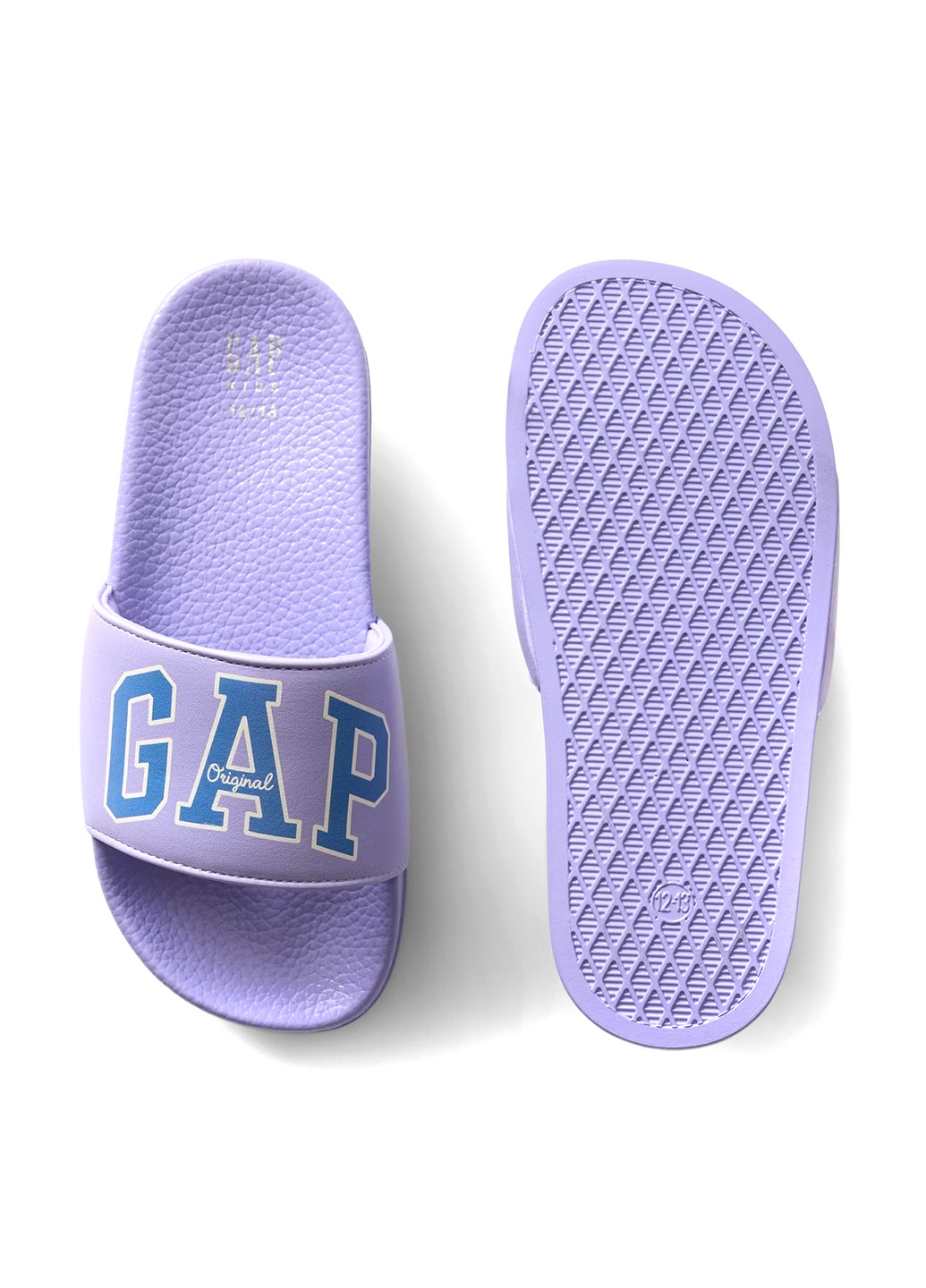 Сиреневые пляжные, кэжуал шлепанцы Gap