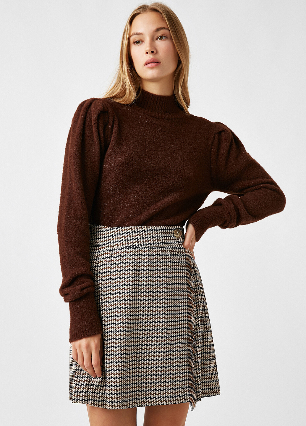 Темно-коричневый демисезонный джемпер джемпер KOTON