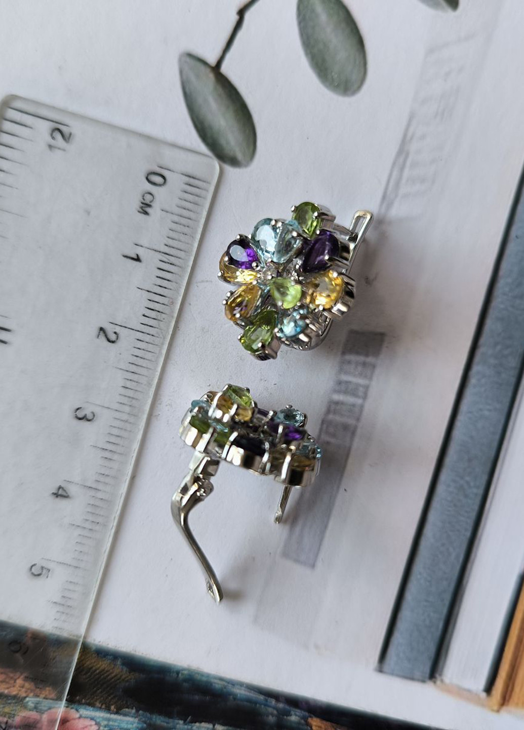 Сережки Silver Flame (354214465)