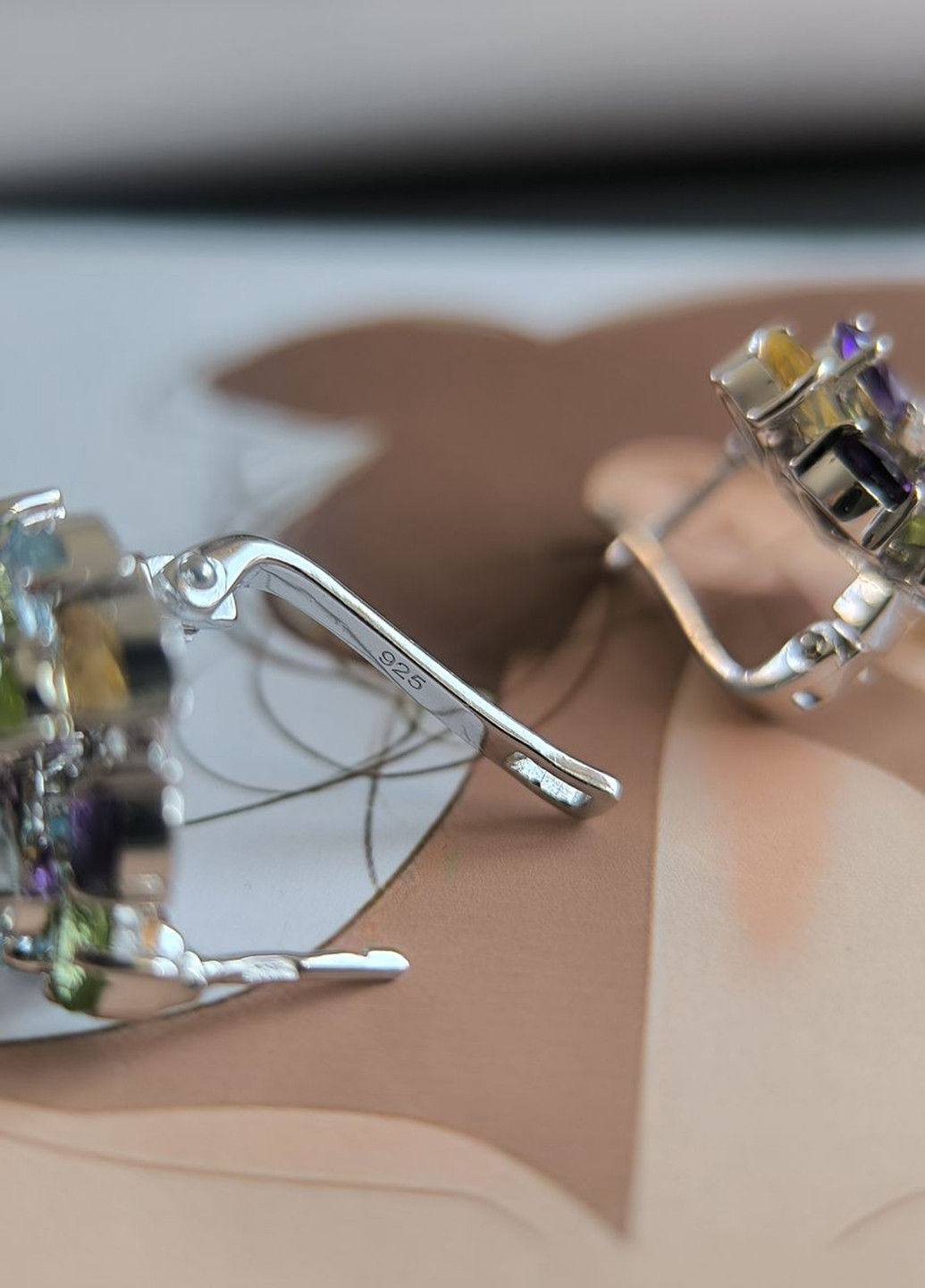 Сережки Silver Flame (354214465)