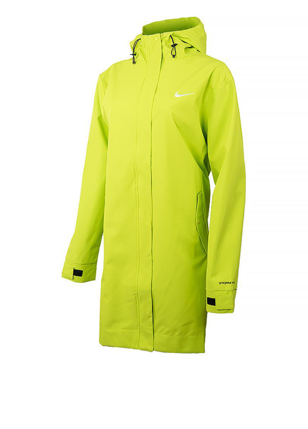 Салатова демісезонна куртка dm6245-321 Nike W NSW ESSNTL SF WVN PRKA JKT
