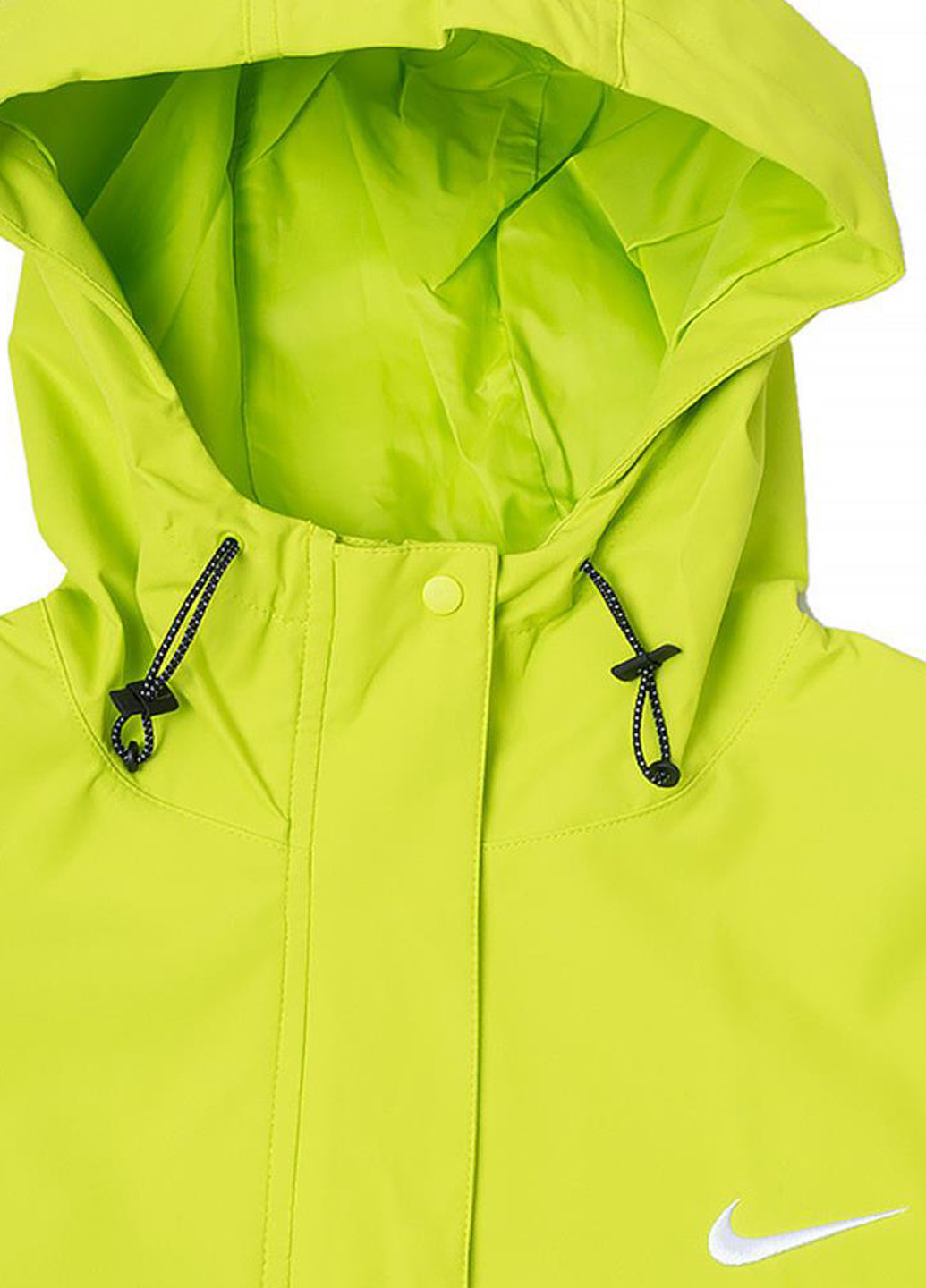 Салатова демісезонна куртка dm6245-321 Nike W NSW ESSNTL SF WVN PRKA JKT