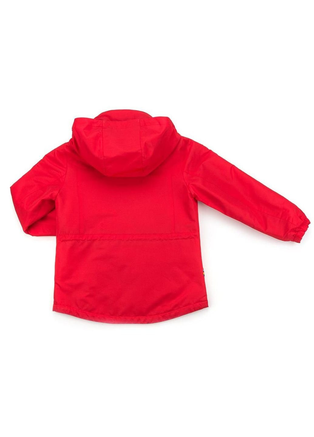 Червона демісезонна куртка парка з капюшоном (sicmy-p402-158b-red) Snowimage