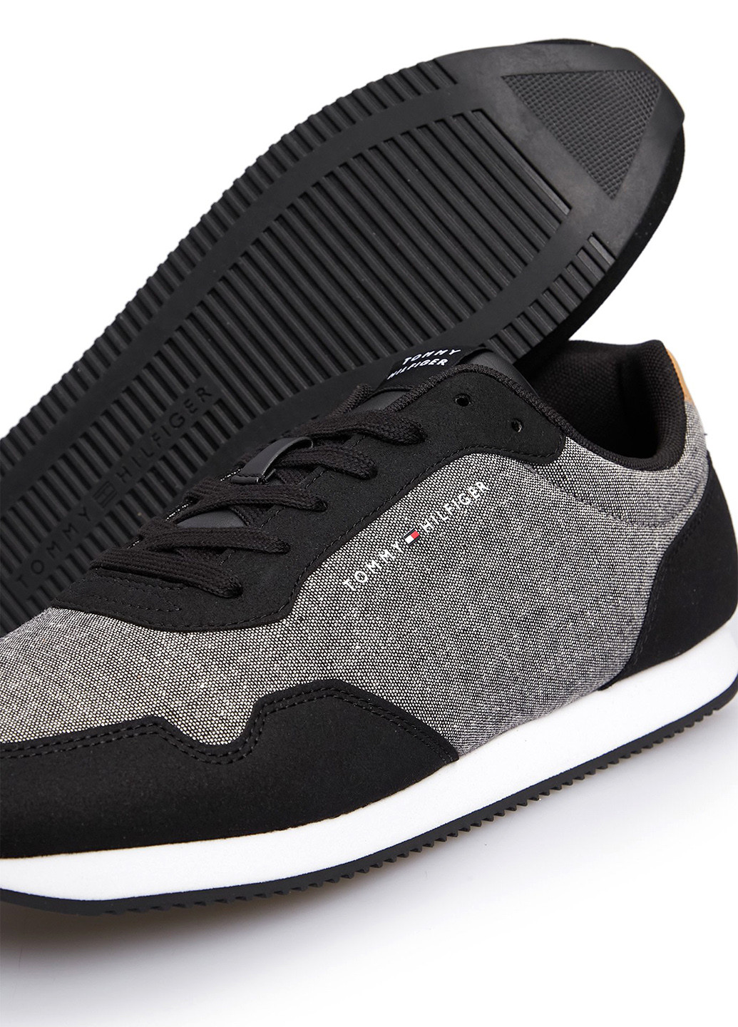 Черные всесезонные кроссовки Tommy Hilfiger