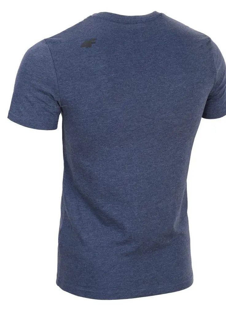 Темно-синя футболка чоловіча 4F casual shirt