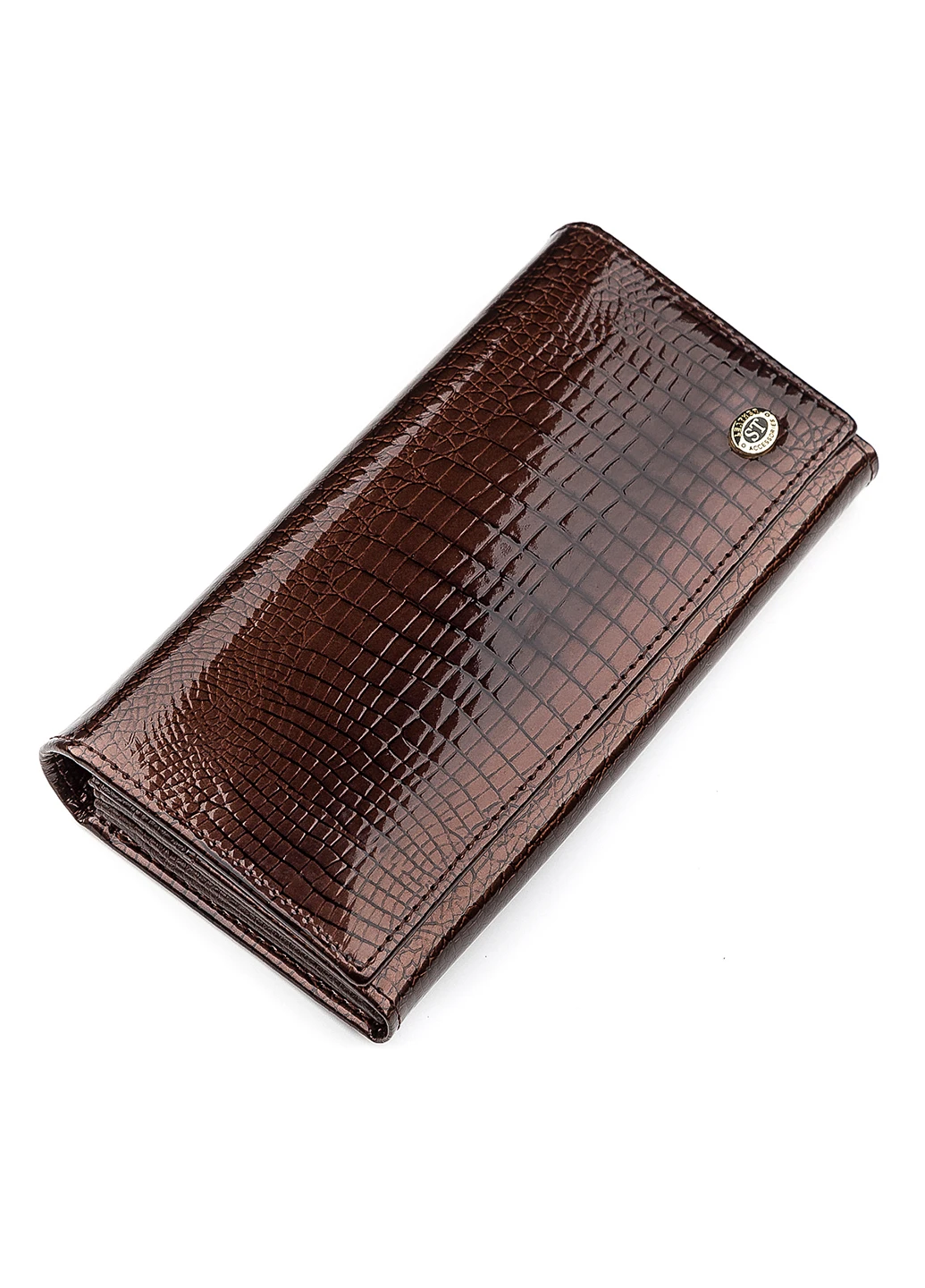 Жіночий шкіряний гаманець 18,5х9,5х3 см st leather (252128859)
