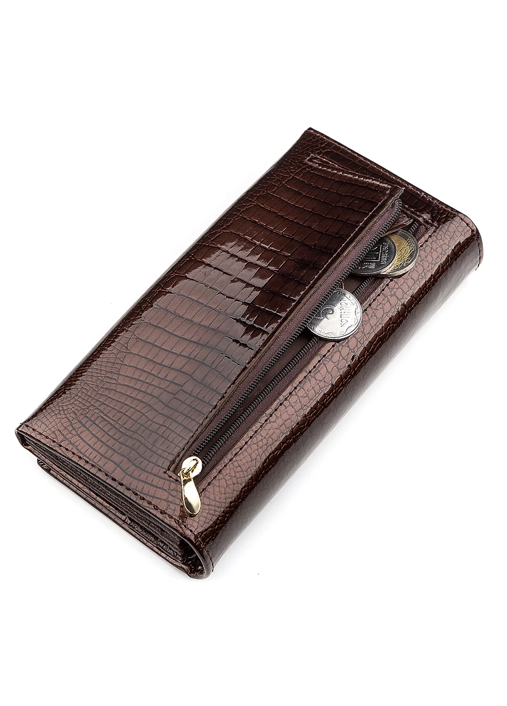 Жіночий шкіряний гаманець 18,5х9,5х3 см st leather (252128859)