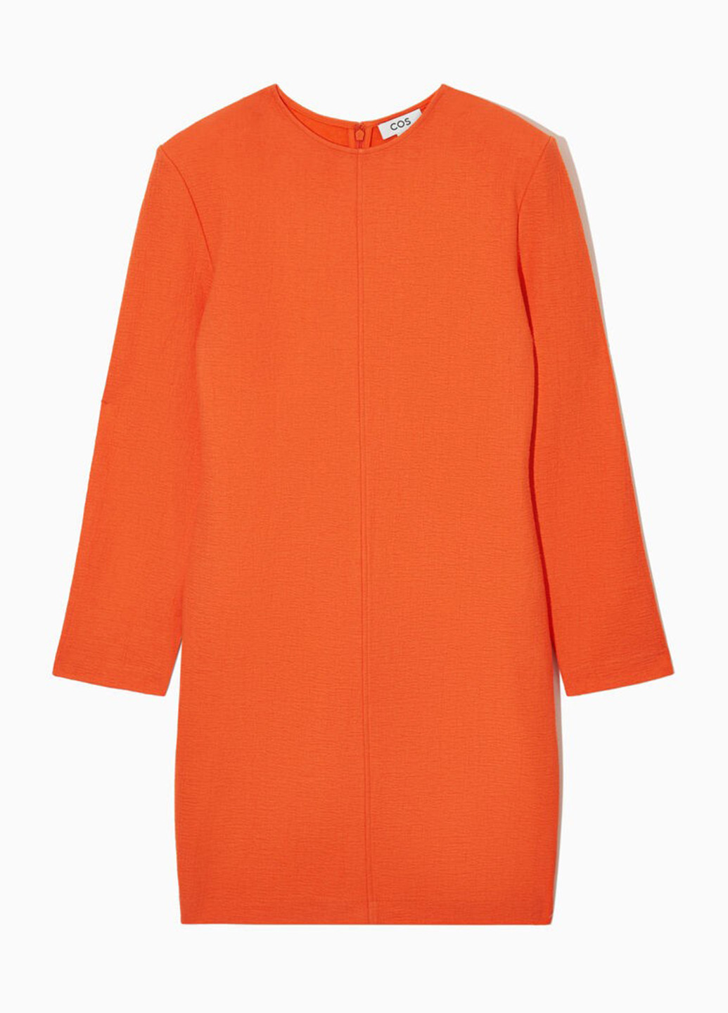 Оранжевое кэжуал платье а-силуэт Cos однотонное