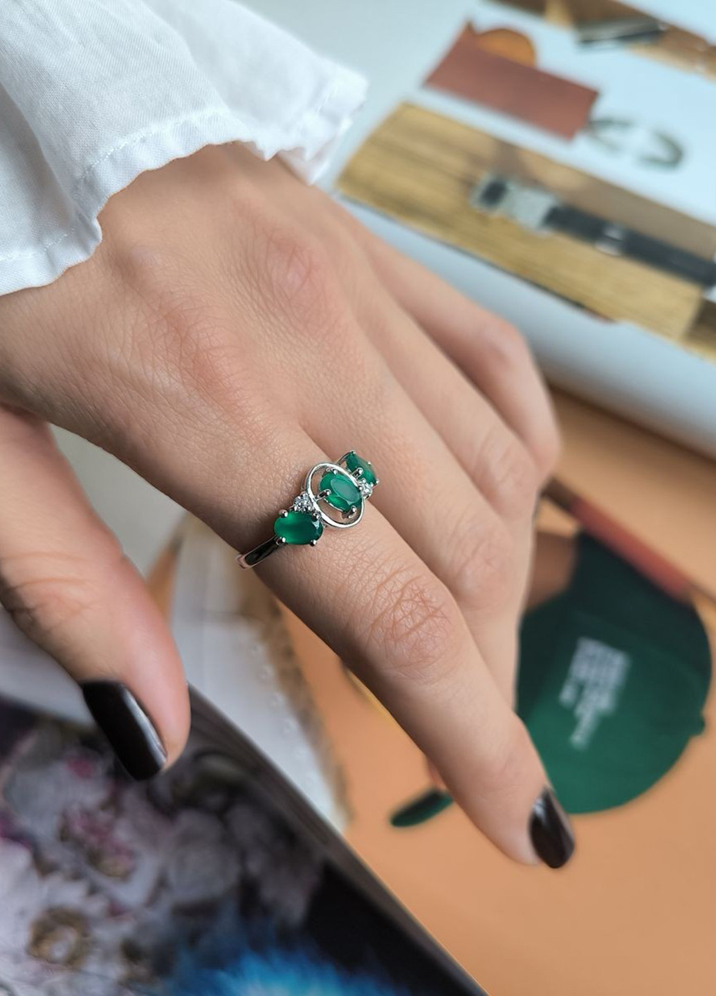 Кольцо Silver Flame (369648985)