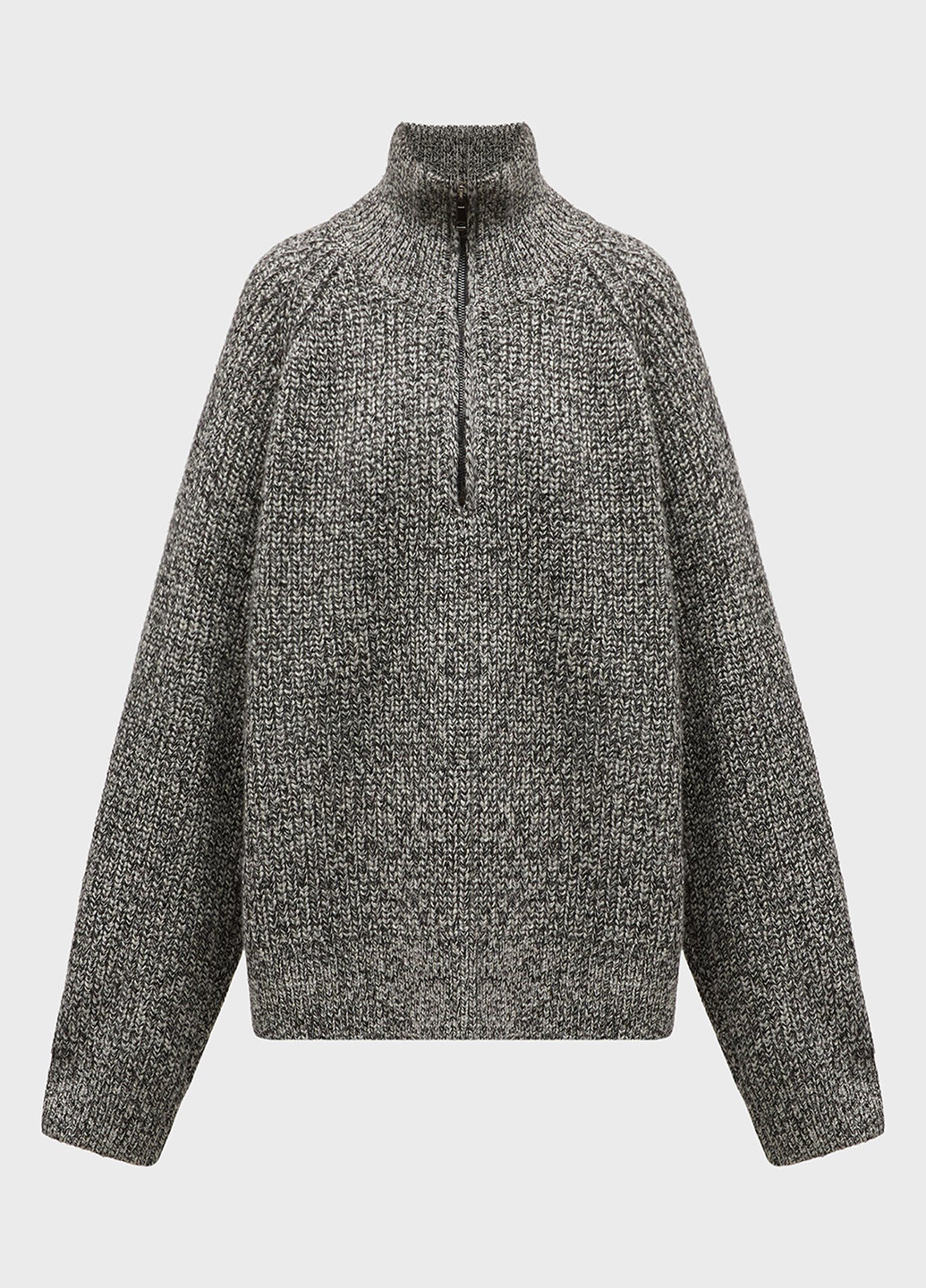 Комбинированный зимний свитер PRPY