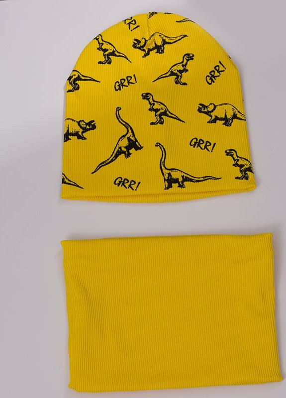 Набір для хлопчика: шапка + хомут Makko (253775045)