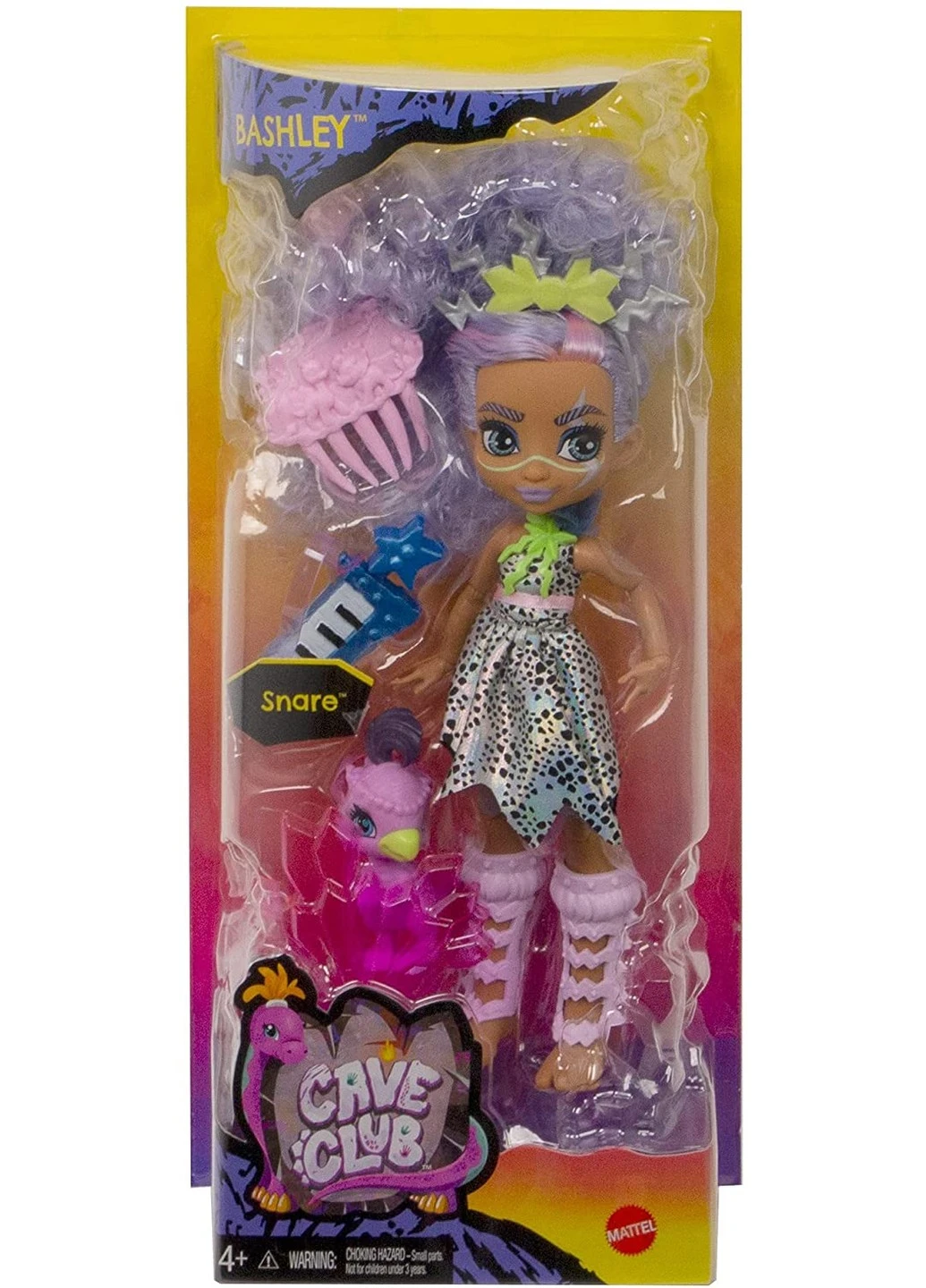 Игровой набор с куклой Cave Club Bashley Doll Пещерная история (GTH04) Mattel (255665004)