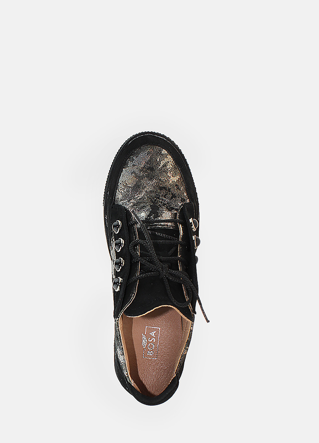 Осенние ботинки rf0032 черный Favi из натуральной замши