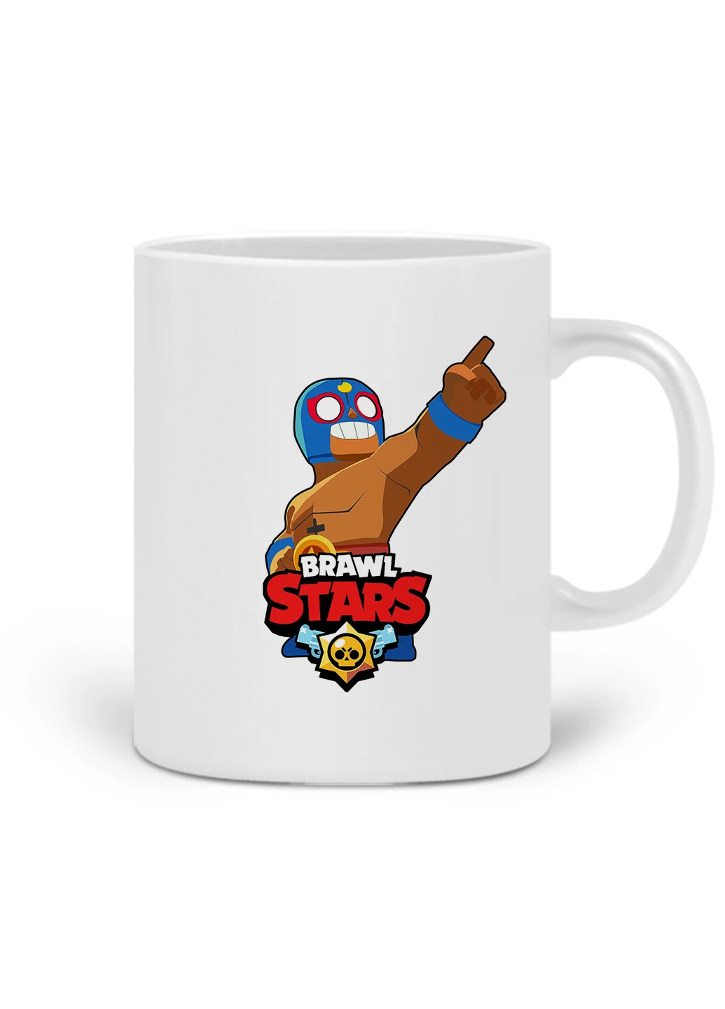 Кружка Ель Прімо Бравл Старс (El Primo Brawl Stars) 330 мл горнятко керамічне (20259-1011) MobiPrint (219777207)
