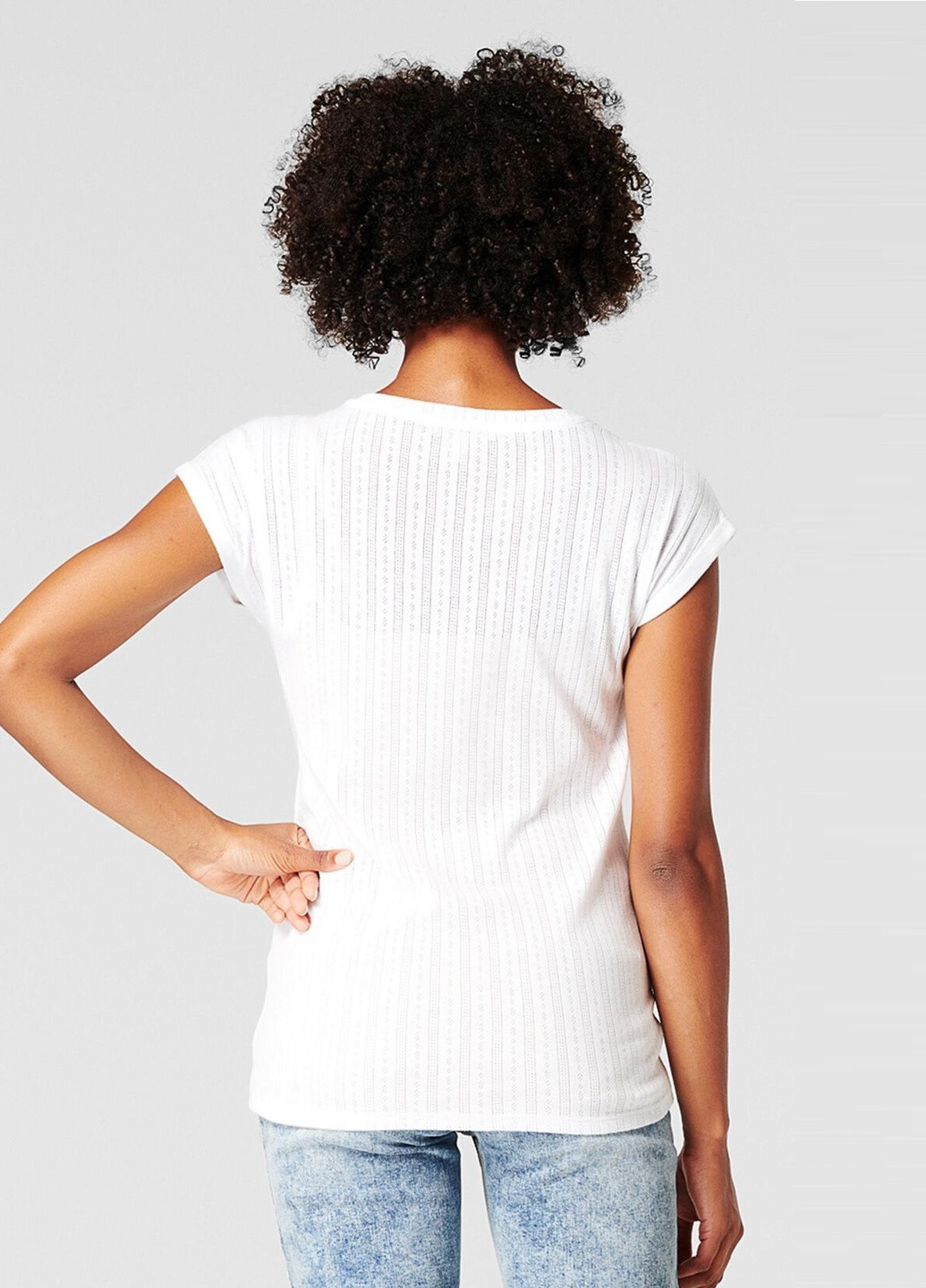 Футболка с ажурным узором для Мам Esprit - (253769619)