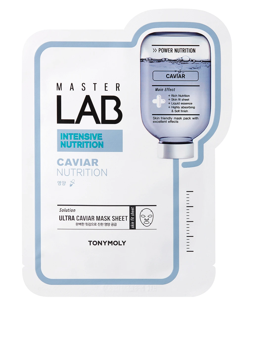 Маска для обличчя тканинна з чорною ікрою, 19 мл Tony Moly (125347228)