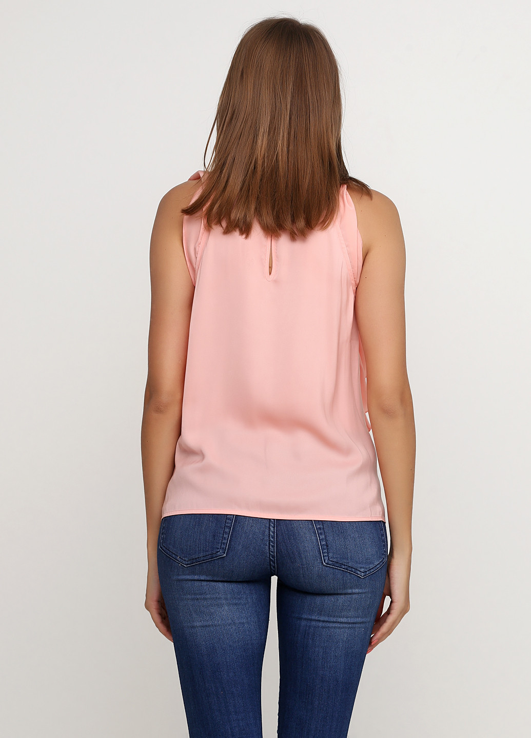 Світло-рожева літня блуза Guess