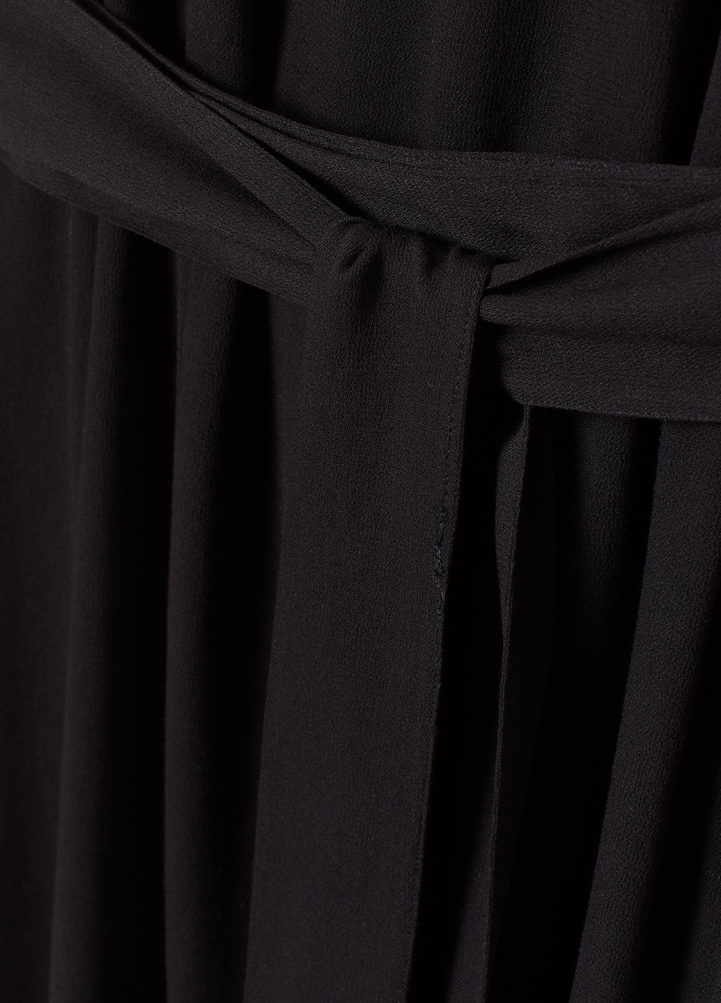 Черное кэжуал платье H&M однотонное