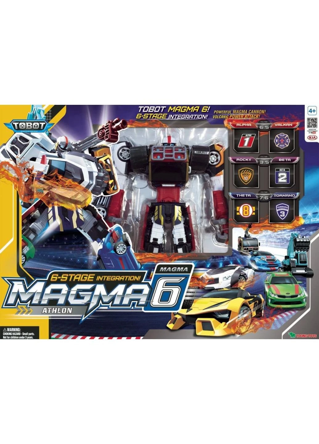 Трансформер Атлон Тобот Магма 6 (301072) Tobot (252189293)