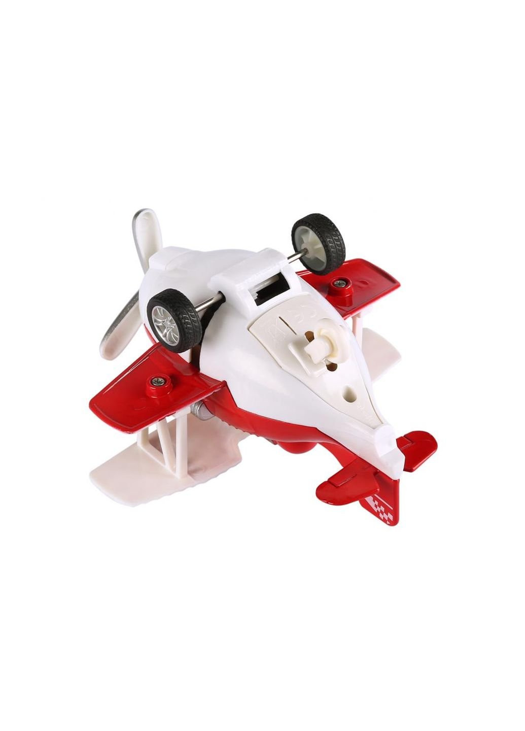 Спецтехника Самолет металический инерционный Aircraft красный (SY8013AUt-3) Same Toy (254078646)