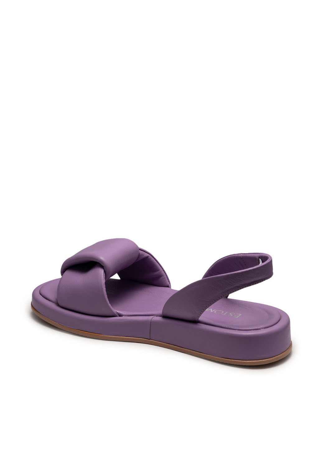 Светло-фиолетовые босоножки Estomod без застежки