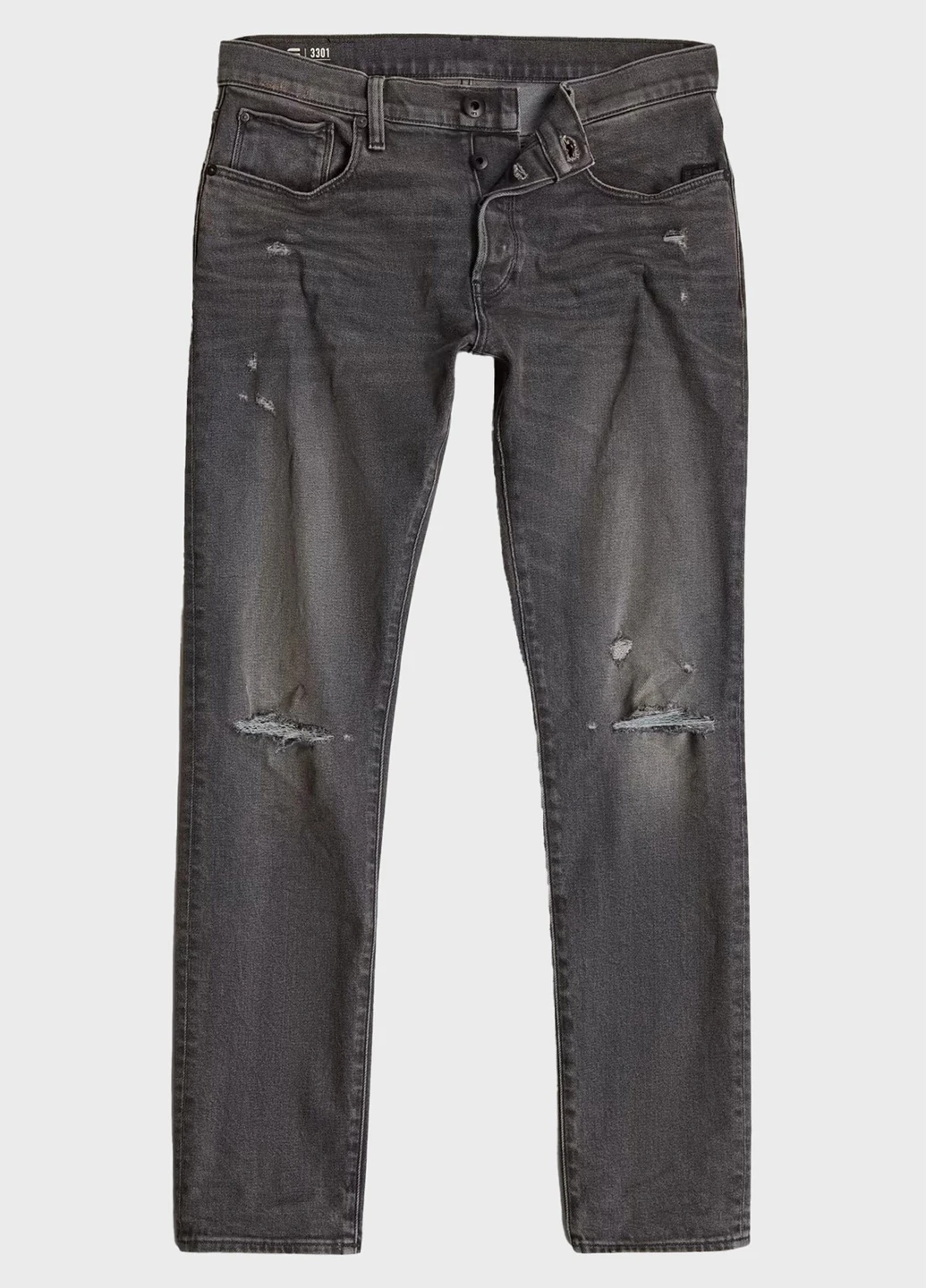 Темно-серые демисезонные скинни джинсы G-Star Raw