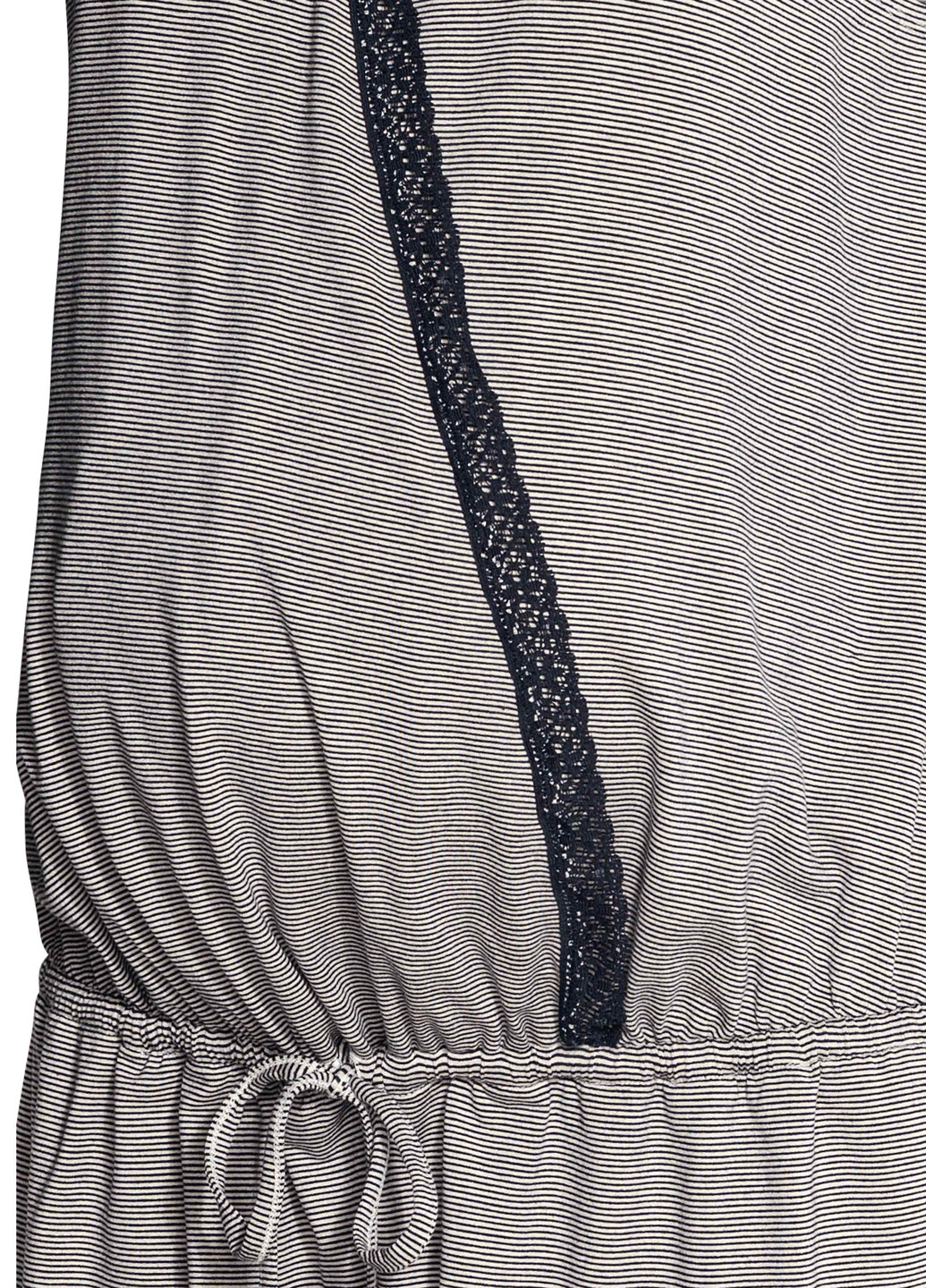Комбінезон для вагітних H&M комбінезон-шорти смужка сірий кежуал