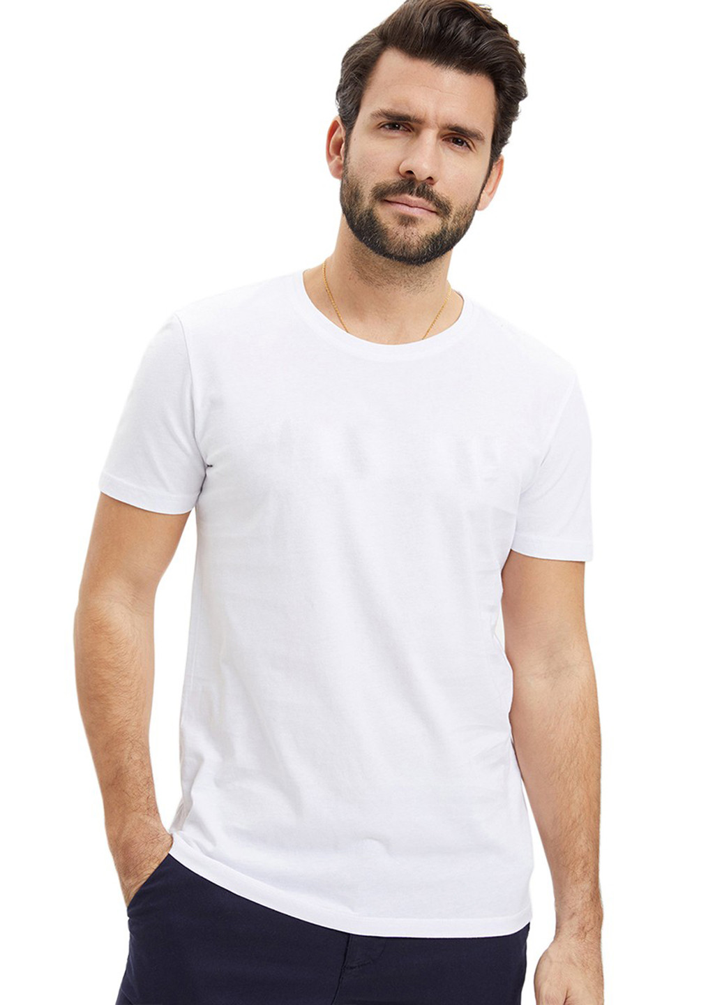 Біла літня футболка SVTR