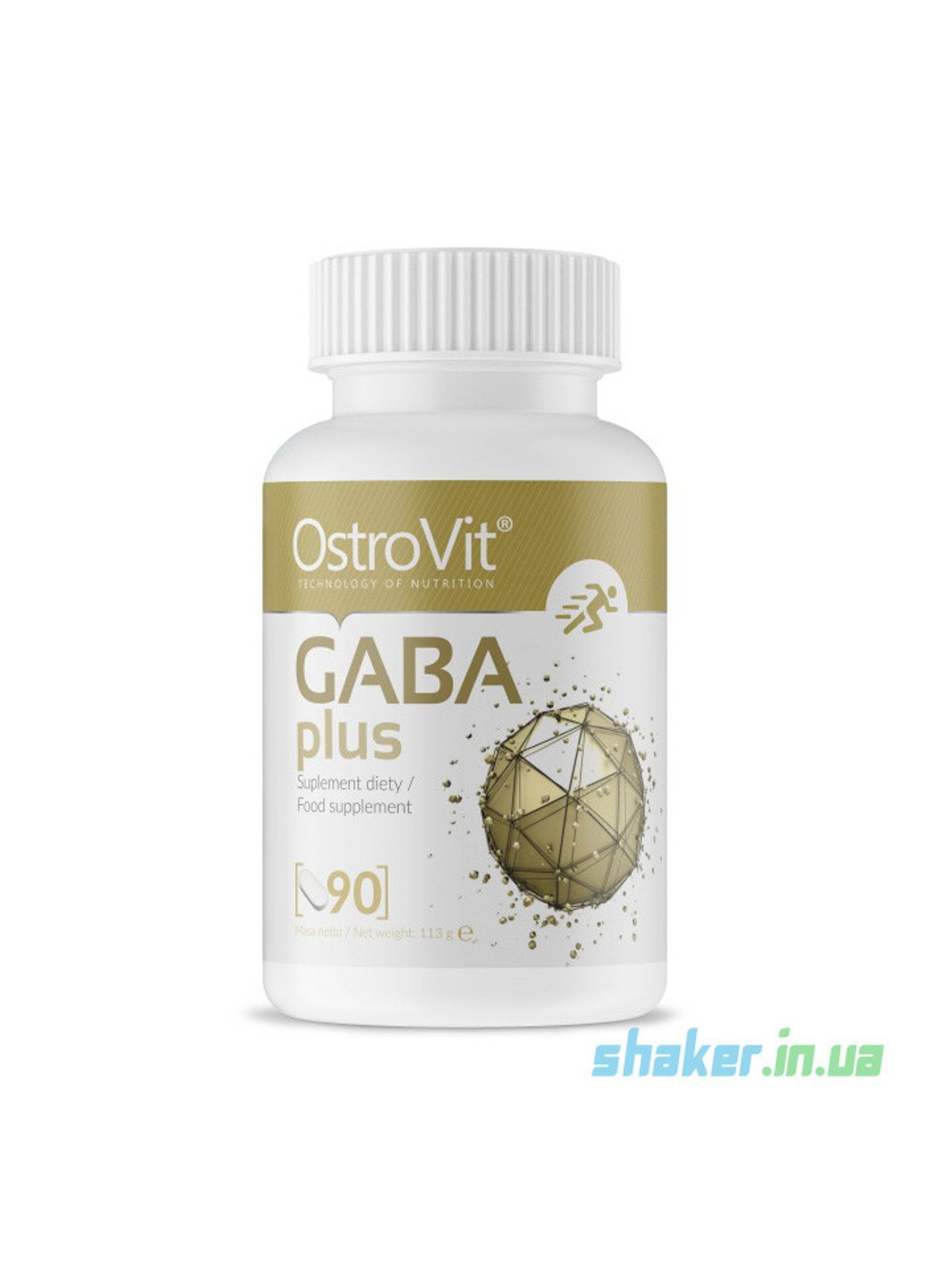ГАМК Gaba Plus 750 мг (90 таблеток) острови гамма-аміномасляна кислота Ostrovit (255362713)