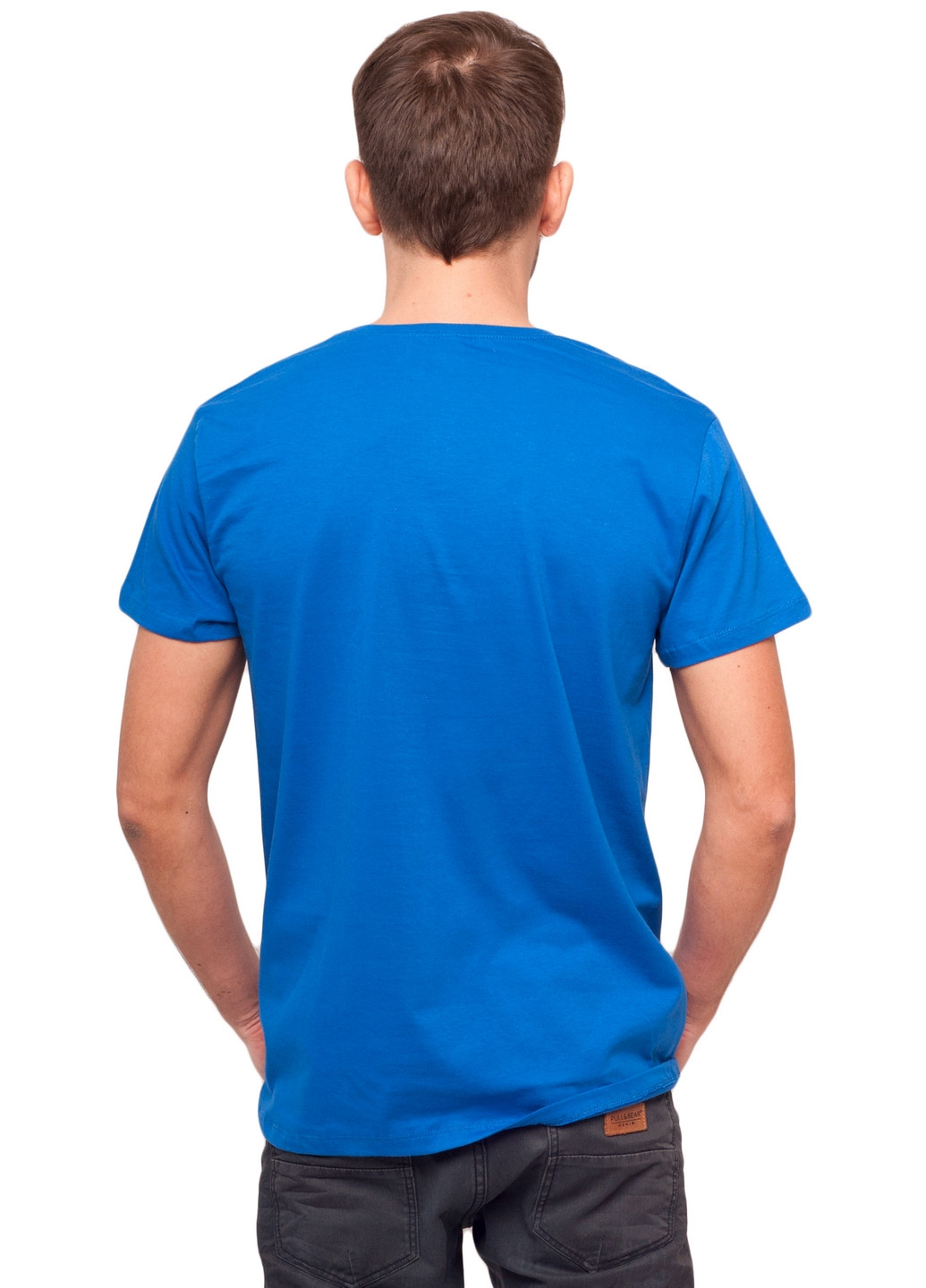 Синя футболка чоловіча Наталюкс 11-1312