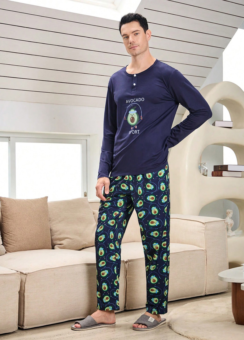 Піжама (лонгслів, штани) SHEIN (323639085)