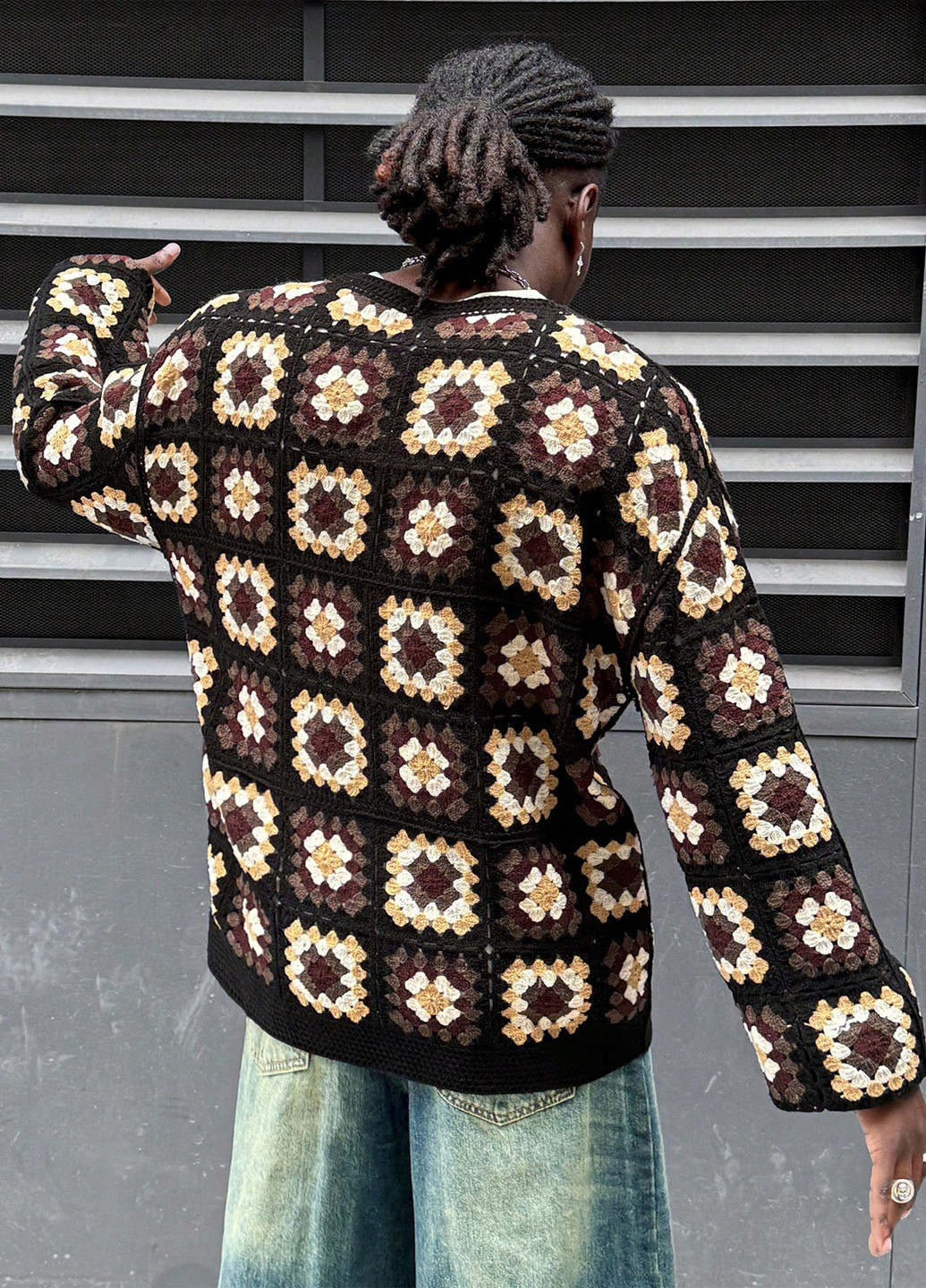 Комбінований демісезонний джемпер джемпер SHEIN