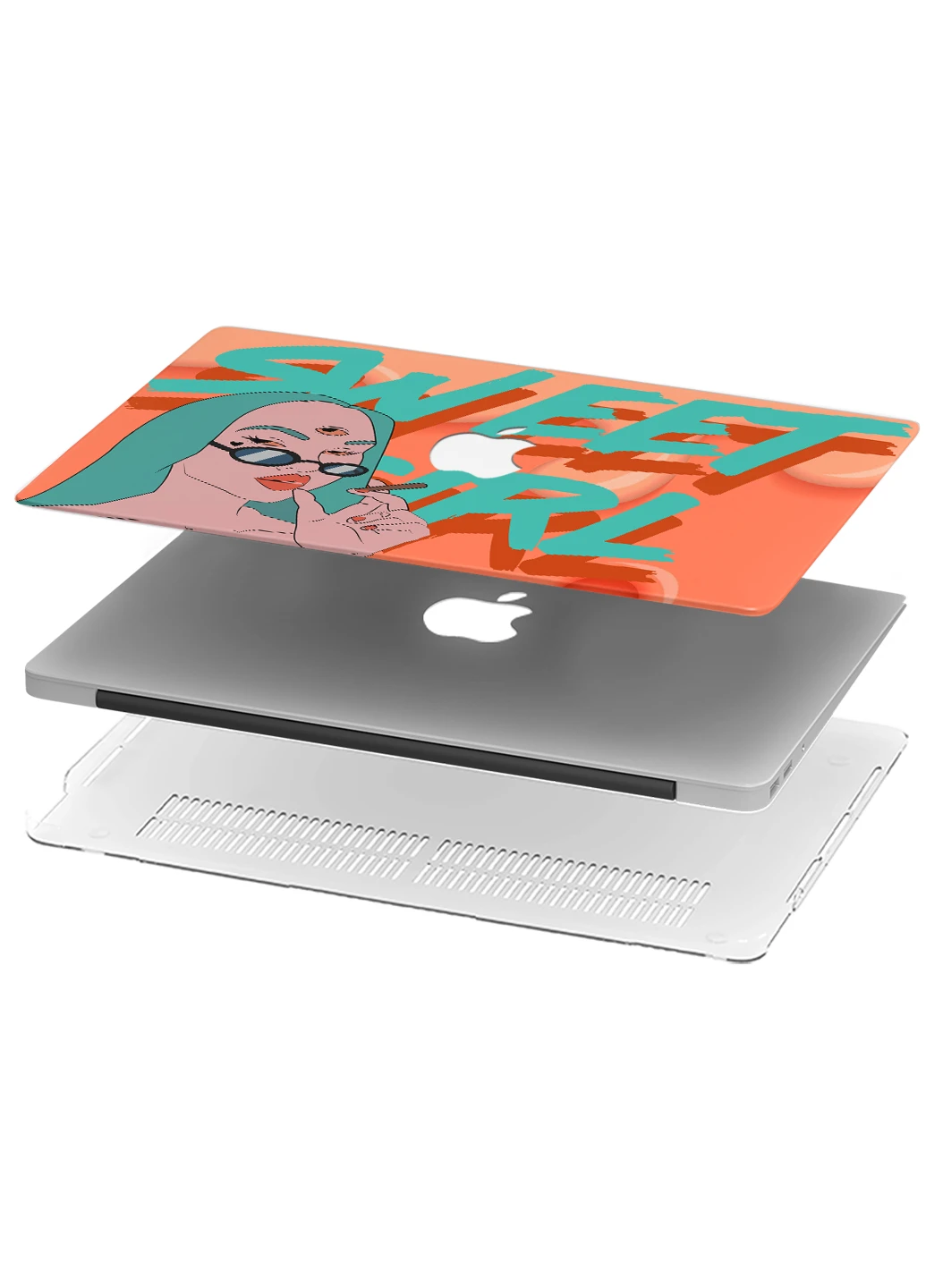 Чехол пластиковый для Apple MacBook Air 13 A1466 / A1369 Рик и Морти (Rick and Morty) (6351-1561) MobiPrint (218347995)