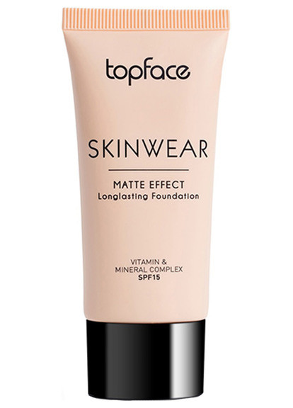 Тональний крем для обличчя РТ-468 Skinwear Matte Effect Foundation SPF15 TopFace (250062216)
