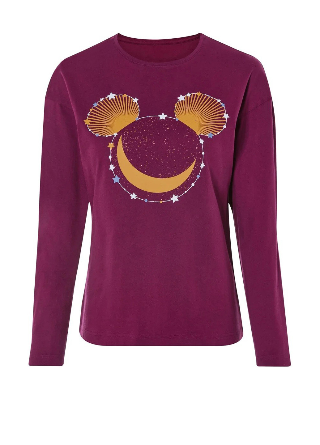 Сливова всесезон піжама (лонгслів, штани) лонгслів + брюки Disney