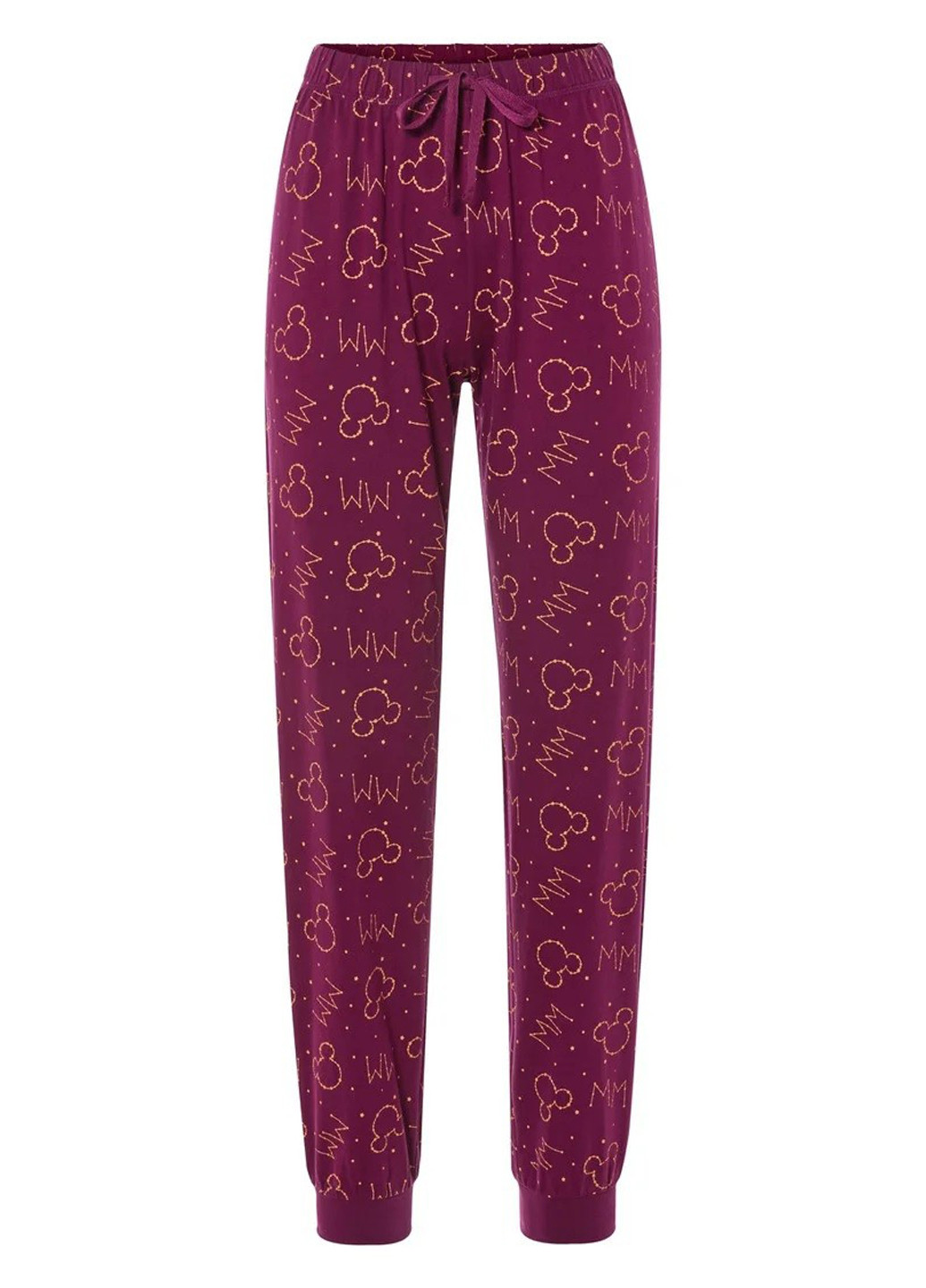 Сливова всесезон піжама (лонгслів, штани) лонгслів + брюки Disney