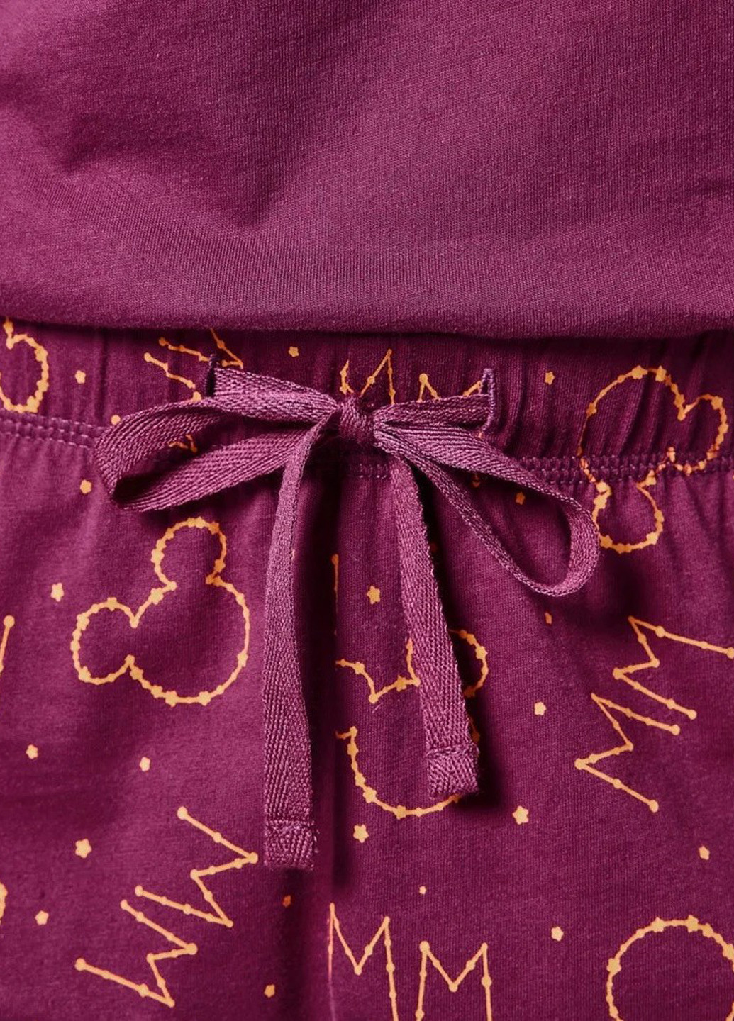 Сливова всесезон піжама (лонгслів, штани) лонгслів + брюки Disney