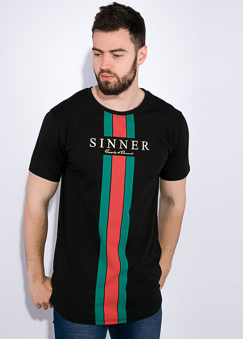 Черная футболка Time of Style