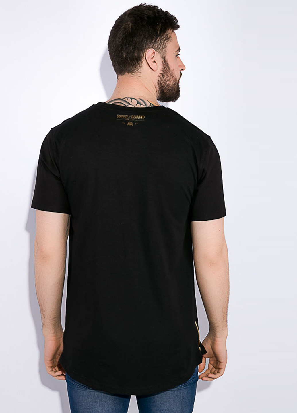 Черная футболка Time of Style