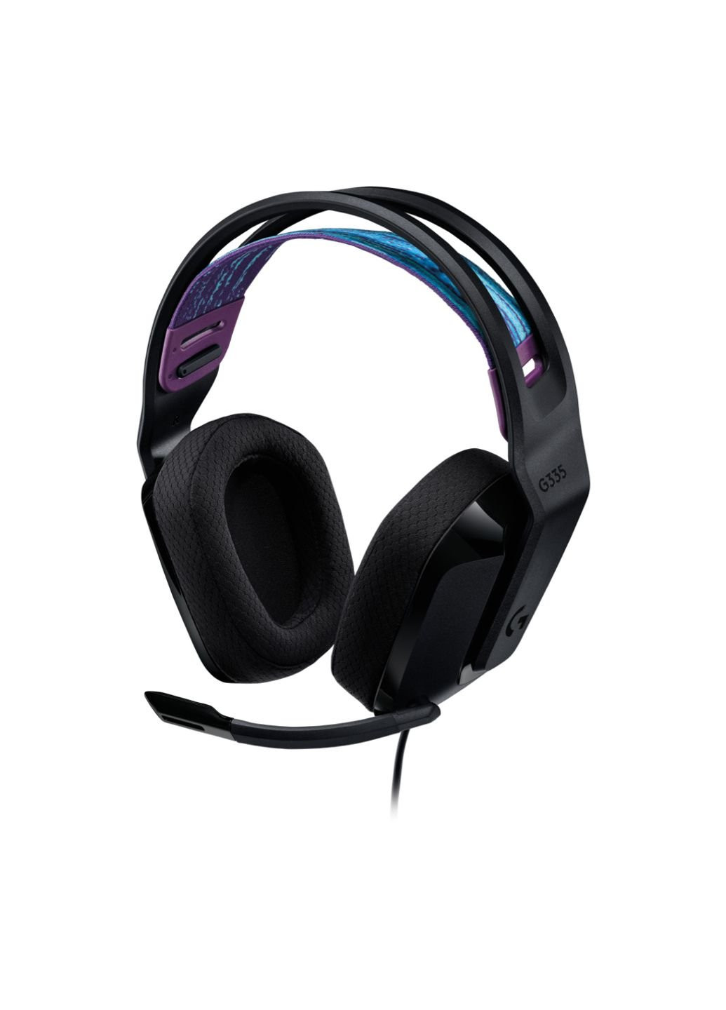 Наушники (981-000978) Logitech G335 Wired Gaming Black (253546239)