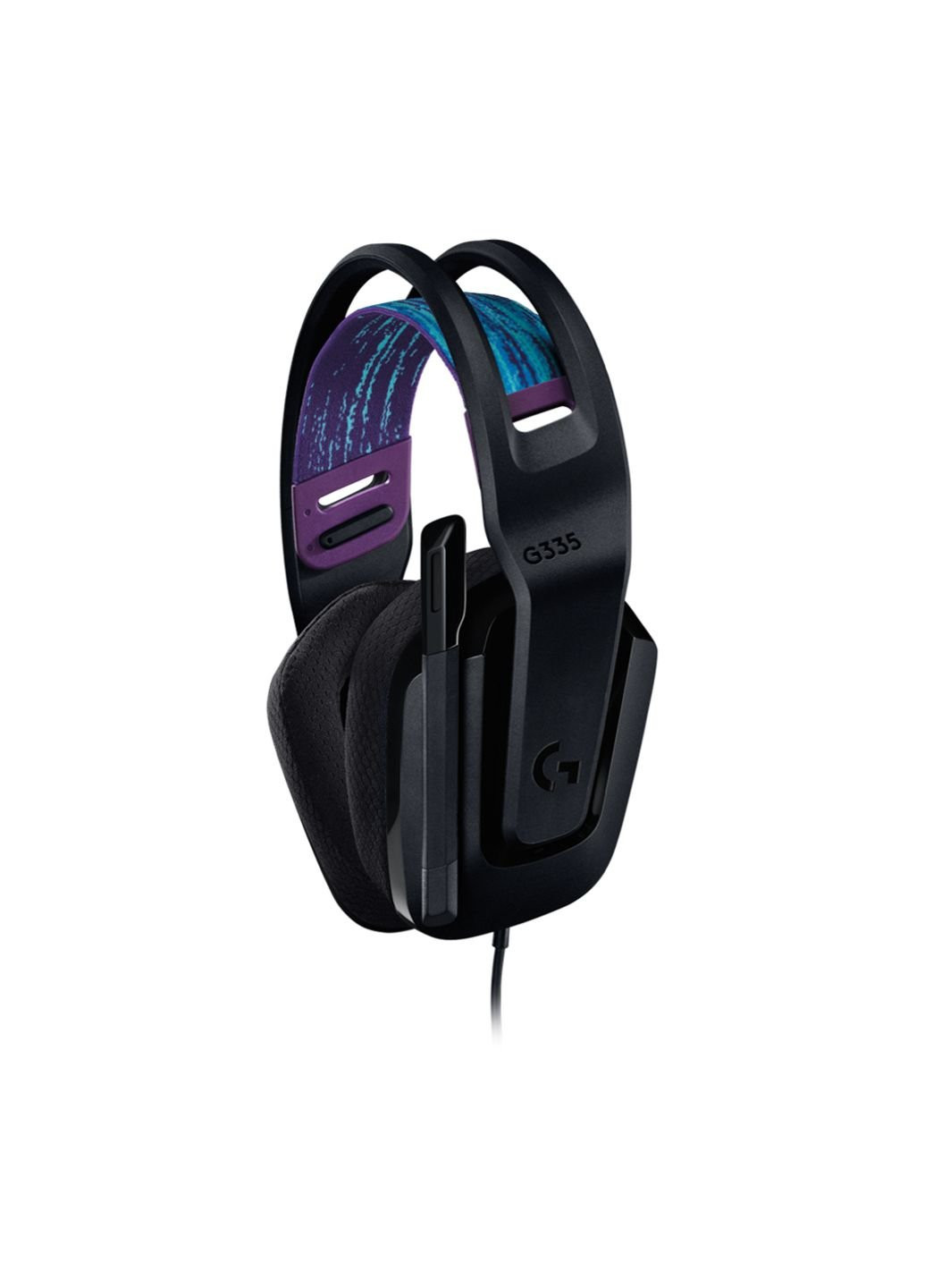Наушники (981-000978) Logitech G335 Wired Gaming Black (253546239)