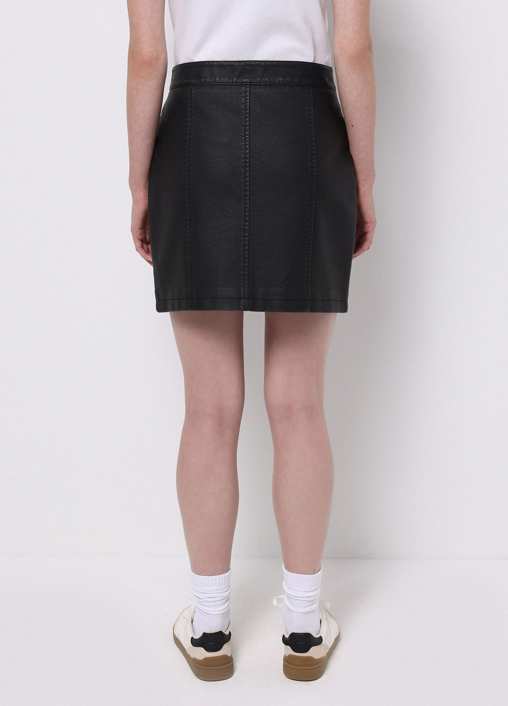 Черная кэжуал однотонная юбка Colin's